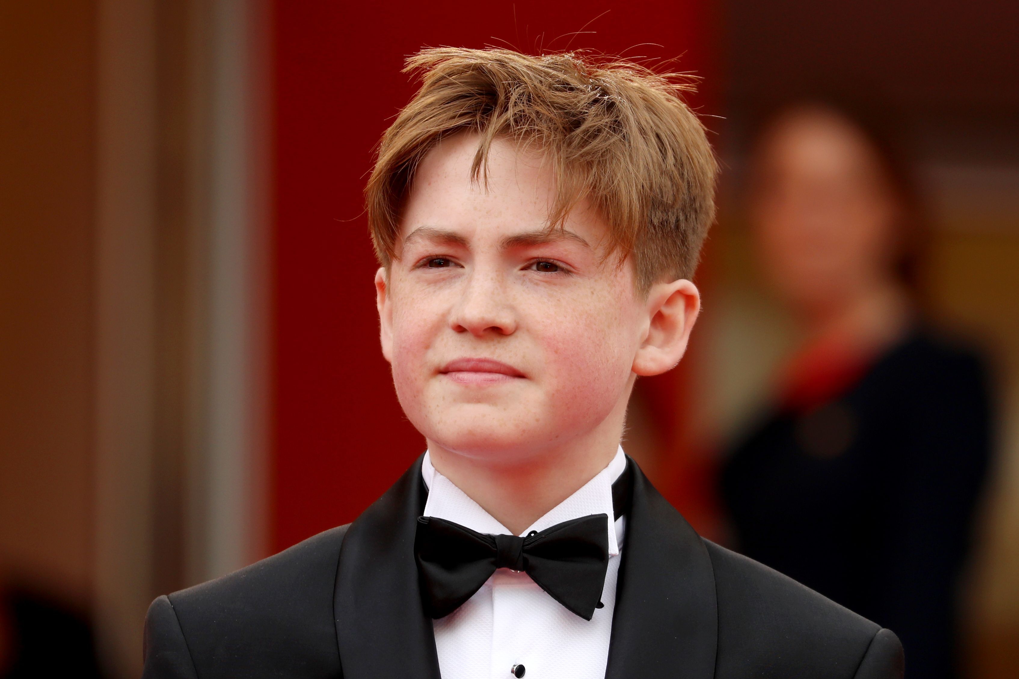 Kit Connor during the screening of the film "Little Joe" at the 72nd edition of the Cannes Film Festival in Cannes, southern France, on May 17, 2019. | Source: Getty Images