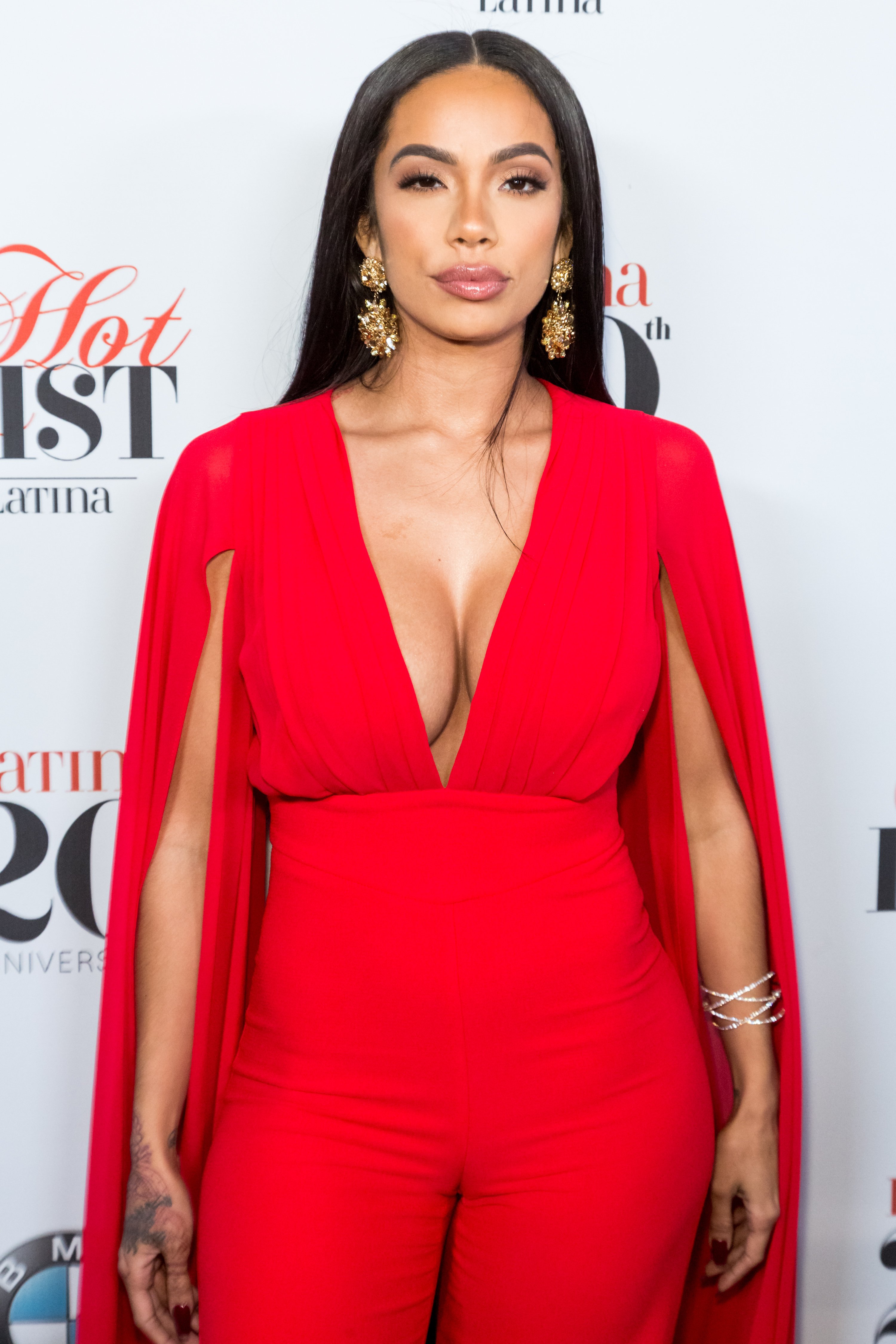 Erica Mena at the Latina Magazine's "Hollywood Hot List" Honorees Event at STK Los Angeles on November 2, 2016 in Los Angeles, California.| Source: Getty Images