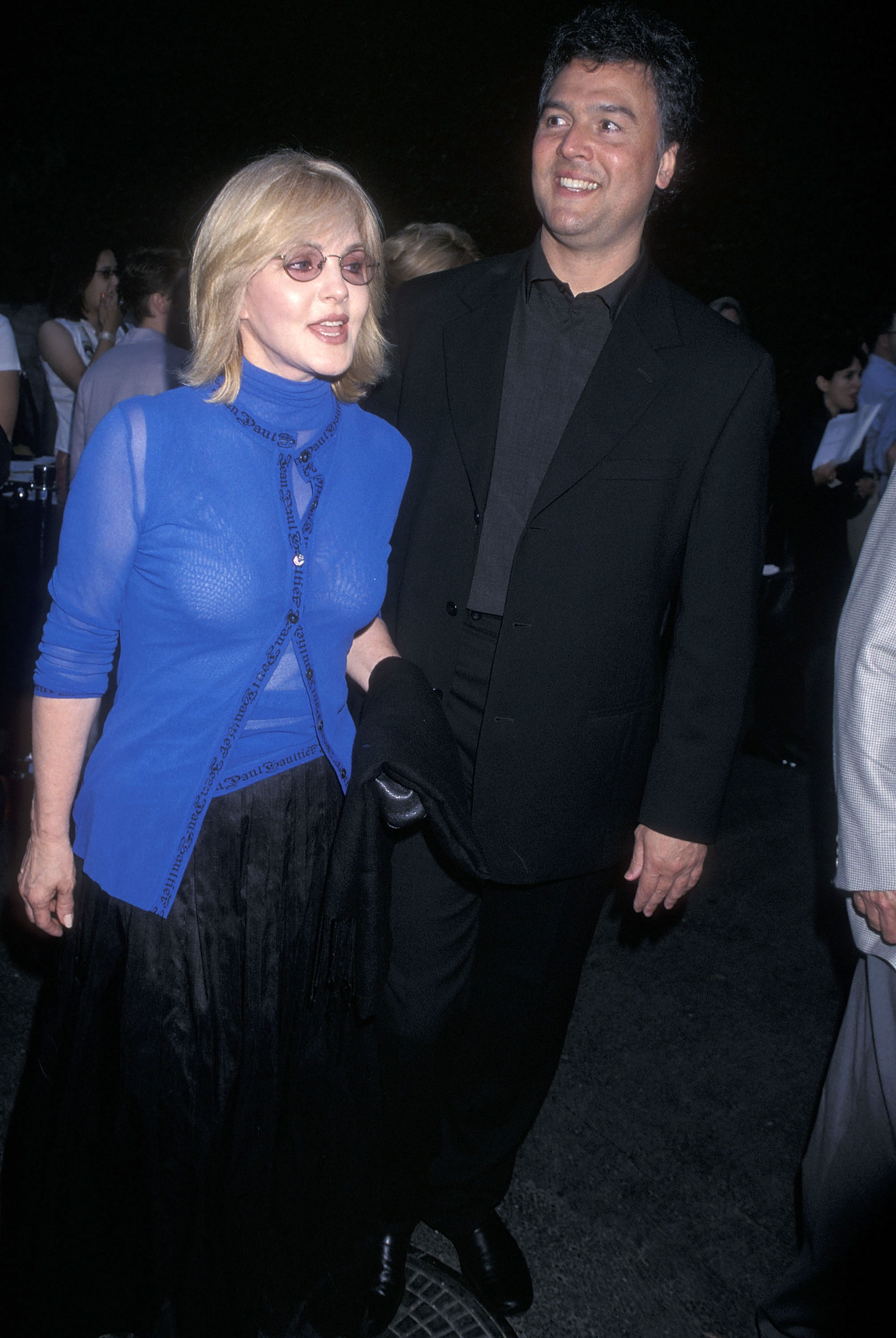 Priscilla Presley and Marco Garibaldi at the First Annual Hollywood Bowl Hall of Fame Salute to John Williams and Garth Brooks in California, on June 23, 2000. | Source: Getty Images