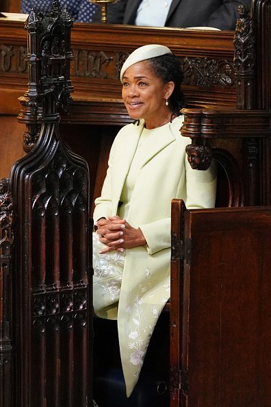 Doria Ragland während der Hochzeit 2018 | Quelle: Getty Images