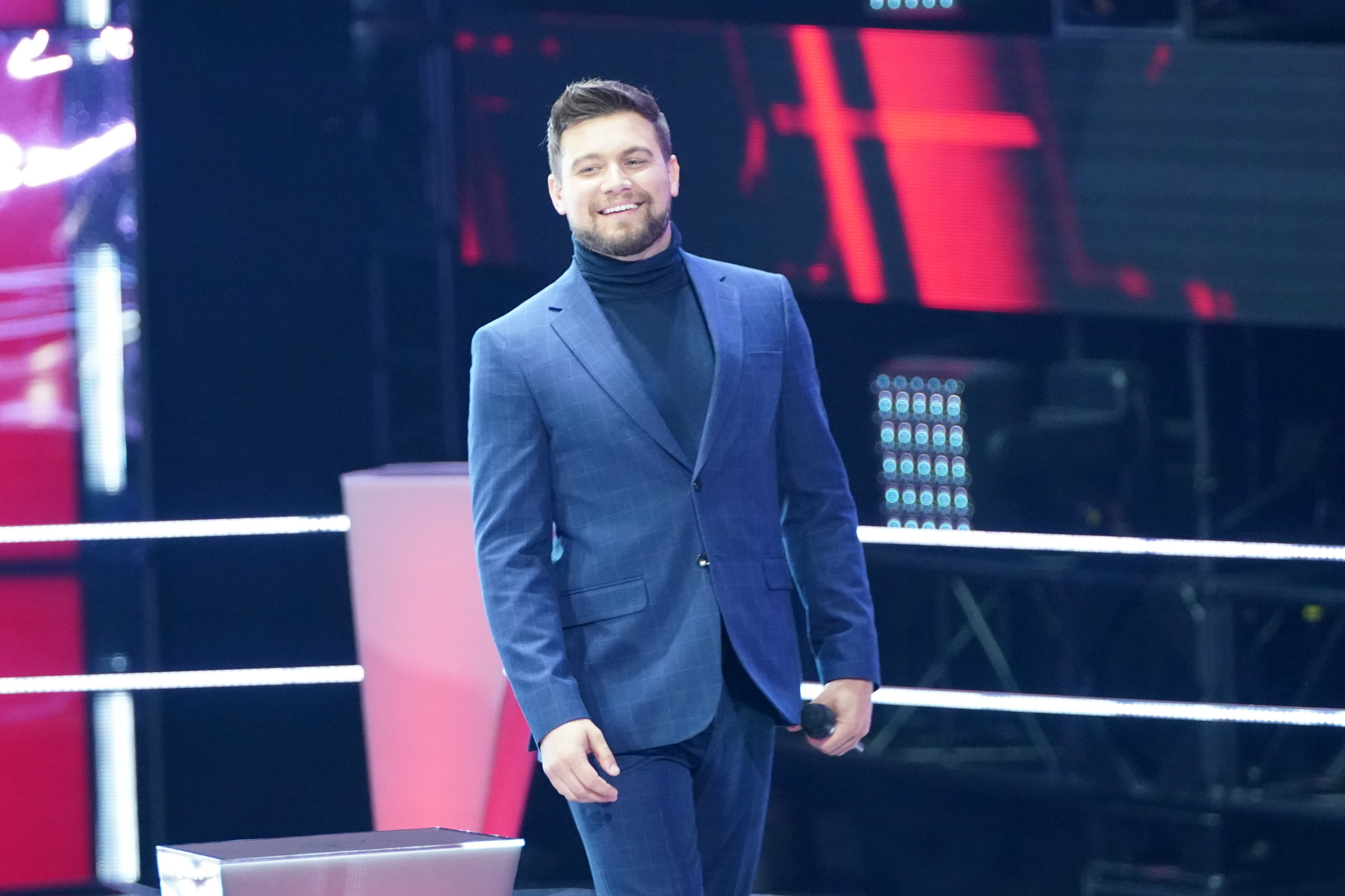 Ryan Gallagher pictured during "The Voice" - Season 19 on September 8, 2020 | Source: Getty Images