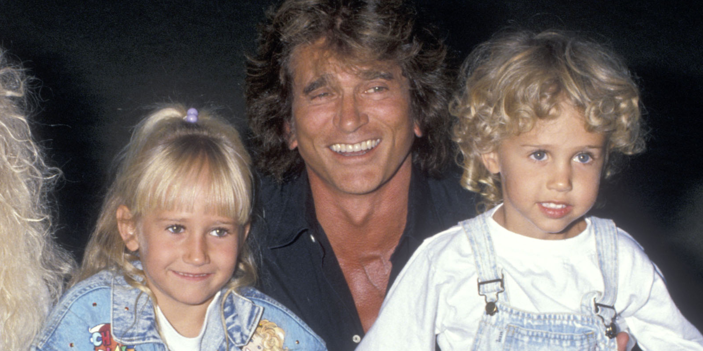 Michael Landon with his children, Jen and Sean | Source: Getty Images
