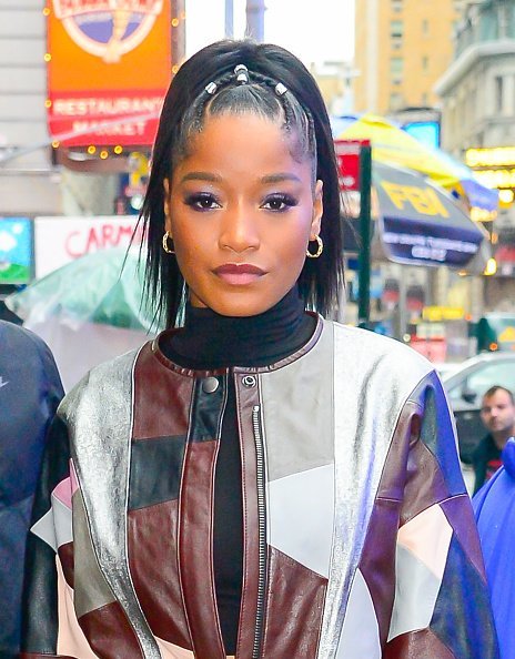 Actress Keke Palmer outside Good Morning America venue on April 18, 2019 in New York City | Photo: Getty Images