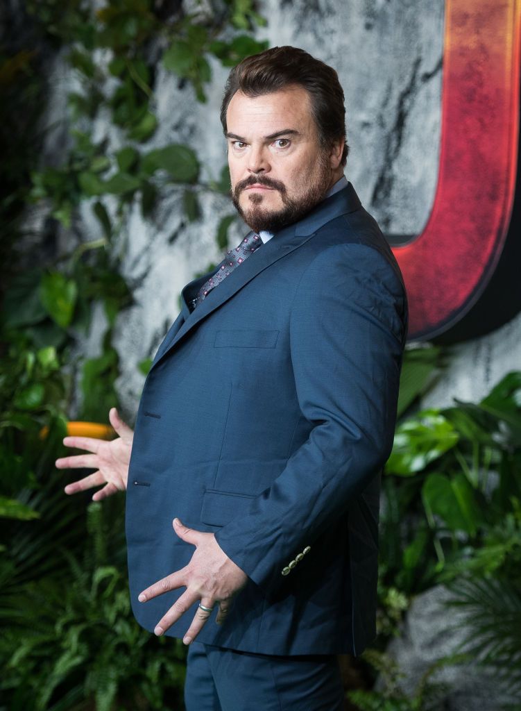 Jack Black sırasında "Jumanji: Ormana Hoş Geldiniz" İngiltere prömiyeri 7 Aralık 2017'de Londra, İngiltere'de Vue West End'de yapıldı.  |  Kaynak: Getty Images