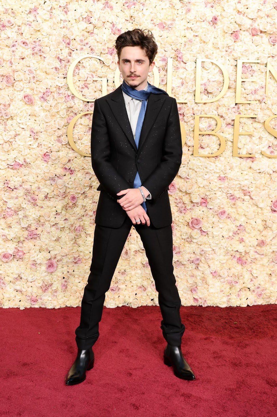 Timothée Chalamet at the 82nd Annual Golden Globe Awards at The Beverly Hilton on January 5, 2025, in Beverly Hills, California. | Source: Getty Images