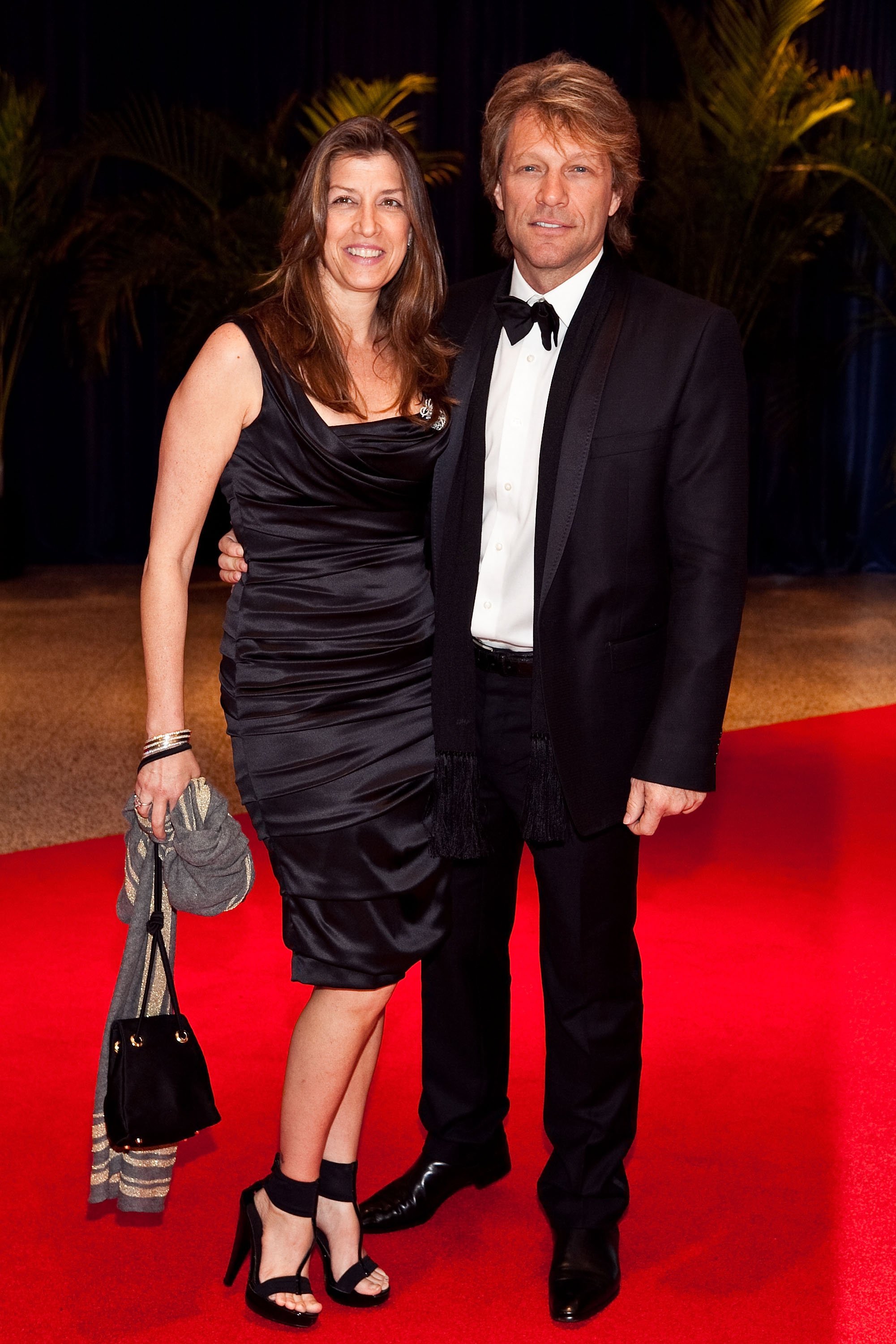 Jon Bon Jovi and Dorothea Hurley are photographed as they arrive at the 2010 White House Correspondents' Association Dinner at the Washington Hilton on May 1, 2010, in Washington, DC | Source: Getty Images