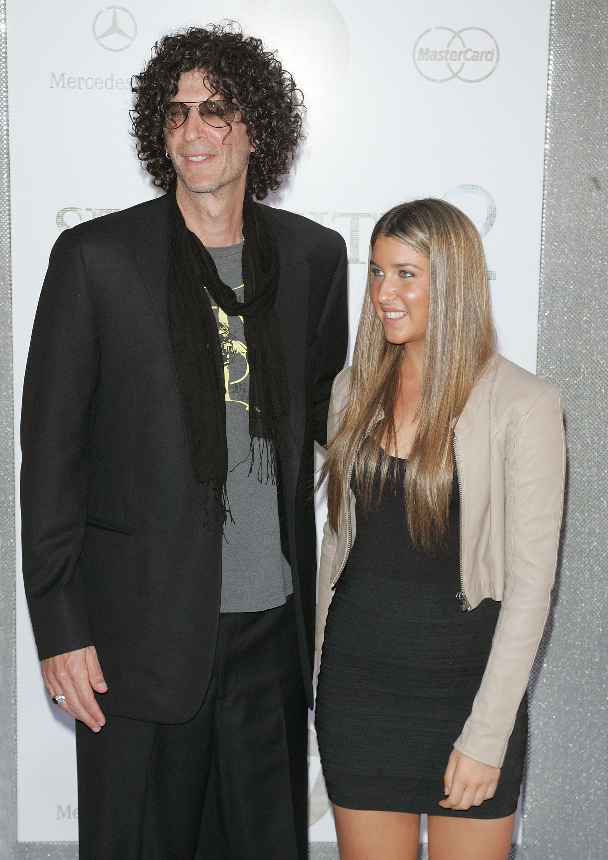 Howard Stern and his daughter at the premiere of "Sex and the City 2" on May 24, 2010, in New York City | Source: Getty Images