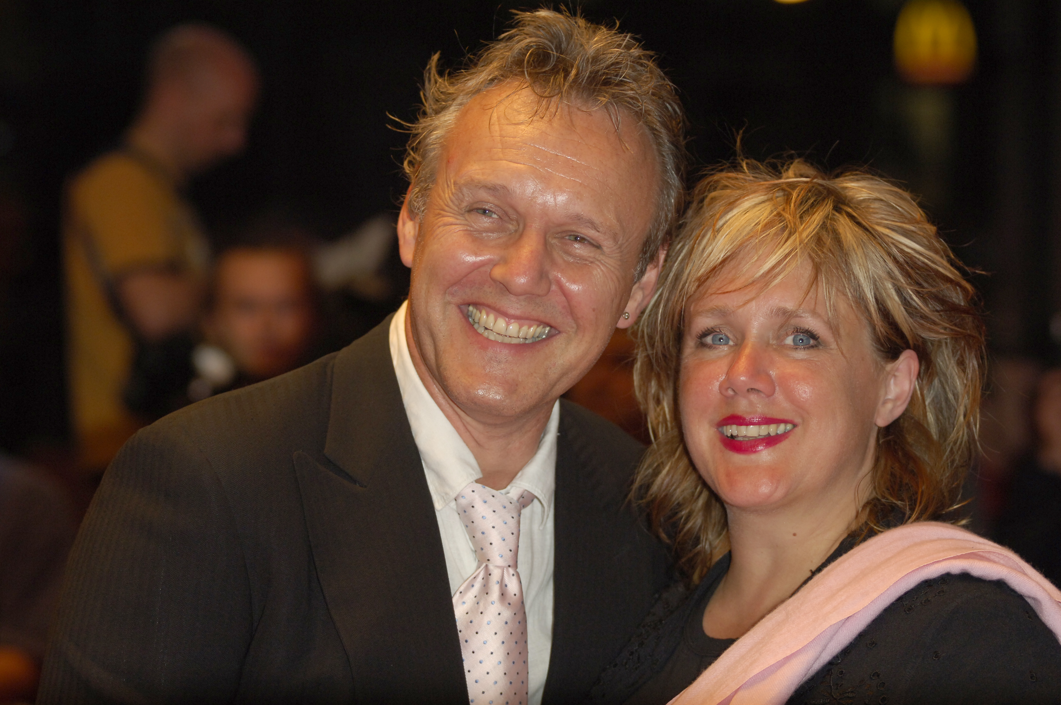Anthony Head and Sarah Fisher at the Odeon West End in aid of Breakthrough Breast Cancer on September 21, 2006. | Source: Getty Images