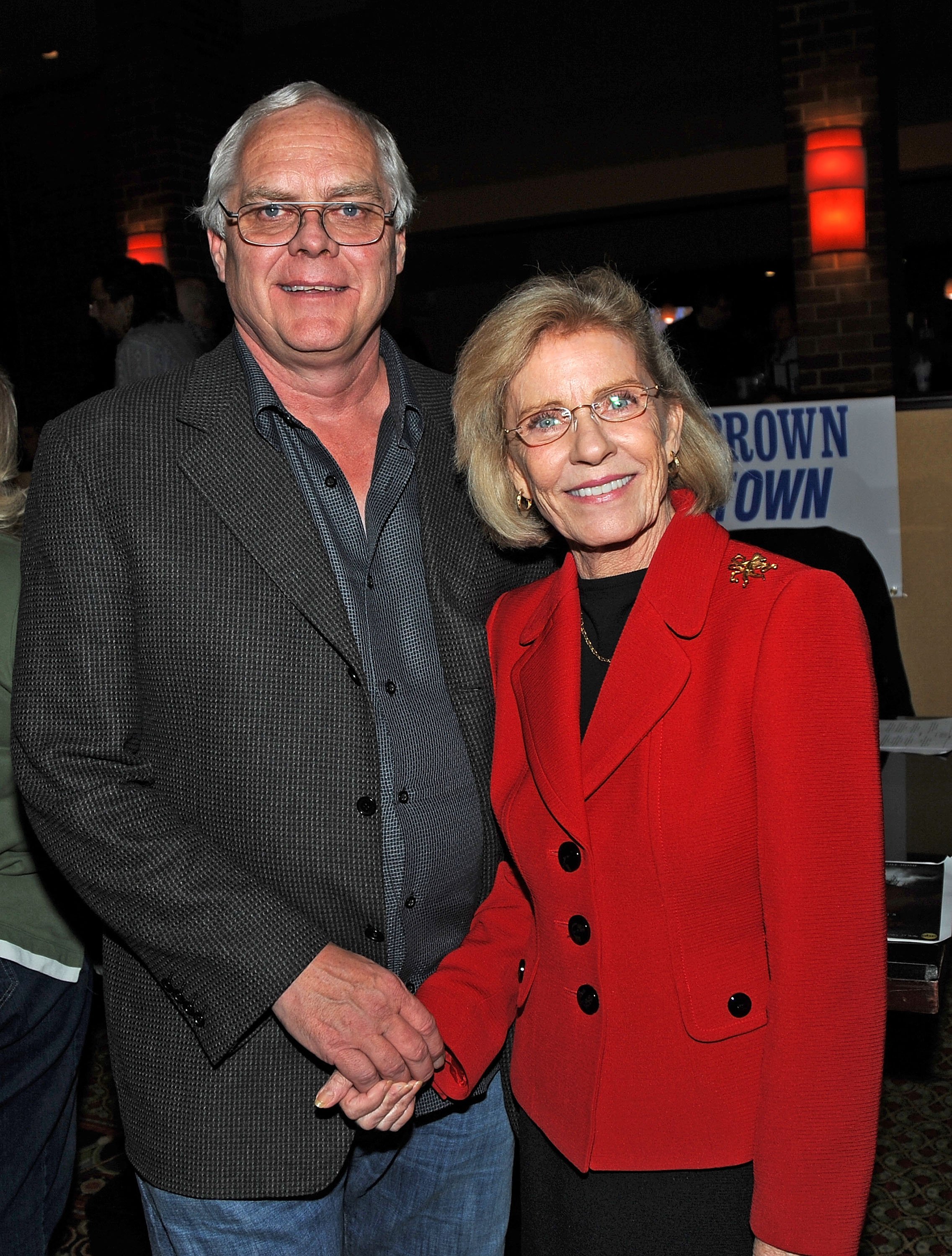 Patty Duke and her husband Michael Pearce at the 2010 Chiller Theatre Expo on October 29, 2010, in Parsippany, New Jersey. | Source: Getty Images