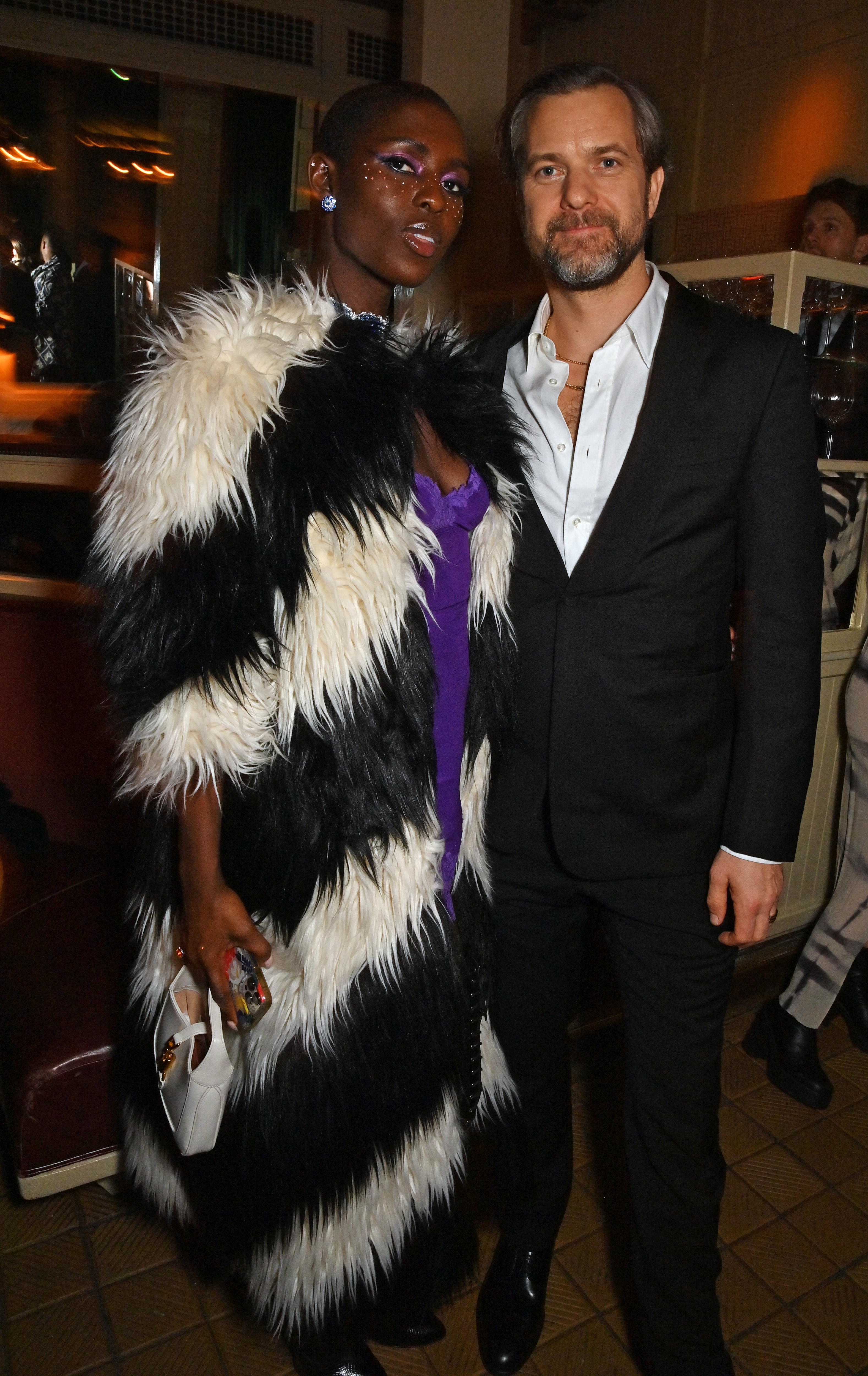 Jodie Turner-Smith and Joshua Jackson attend Netflix's annual BAFTA Awards after-party at Chiltern Firehouse on February 19, 2023 | Source: Getty Images