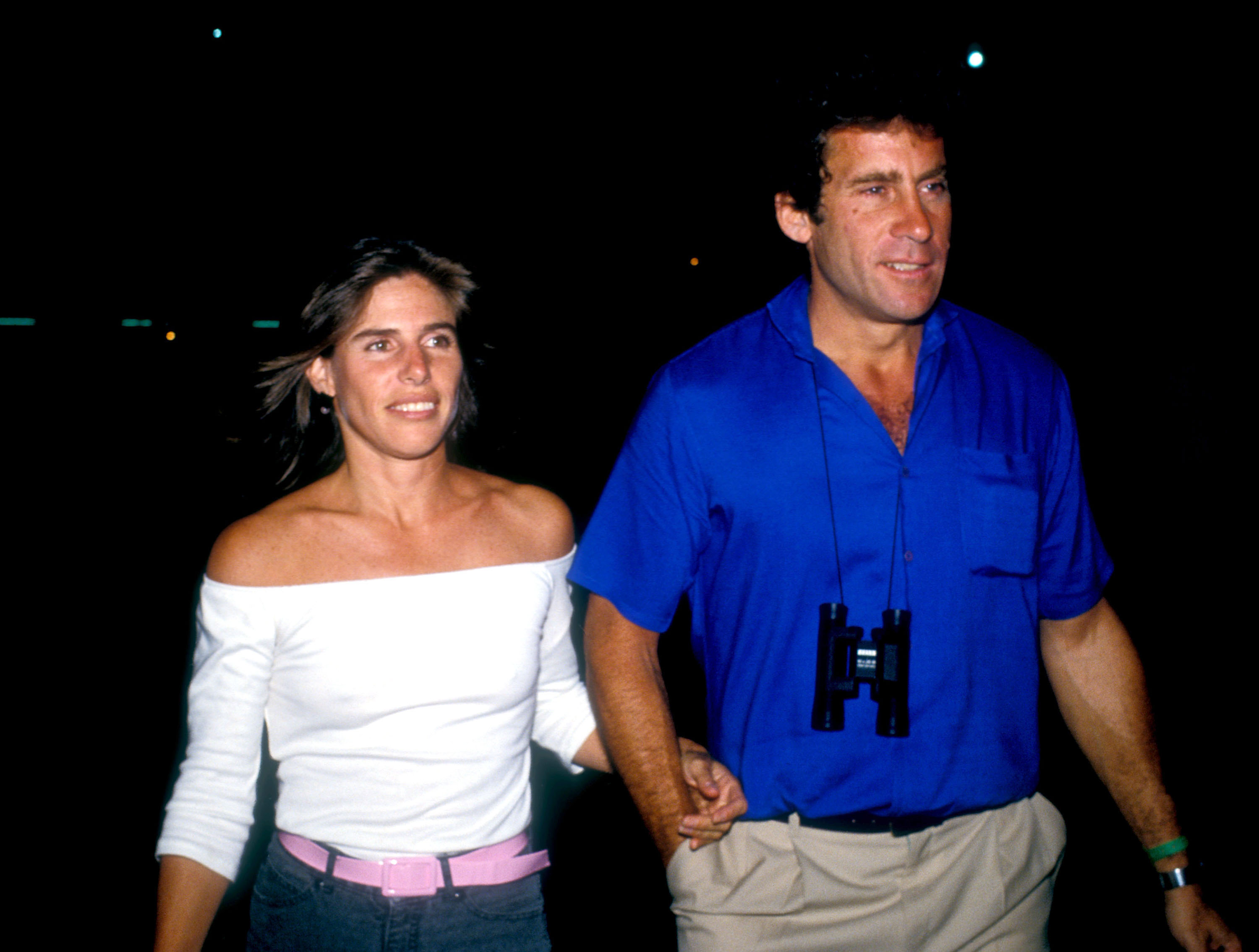 Elizabeth Glaser and her husband Paul Michael Glaser pictured on November 7, 1987 | Source: Getty Images