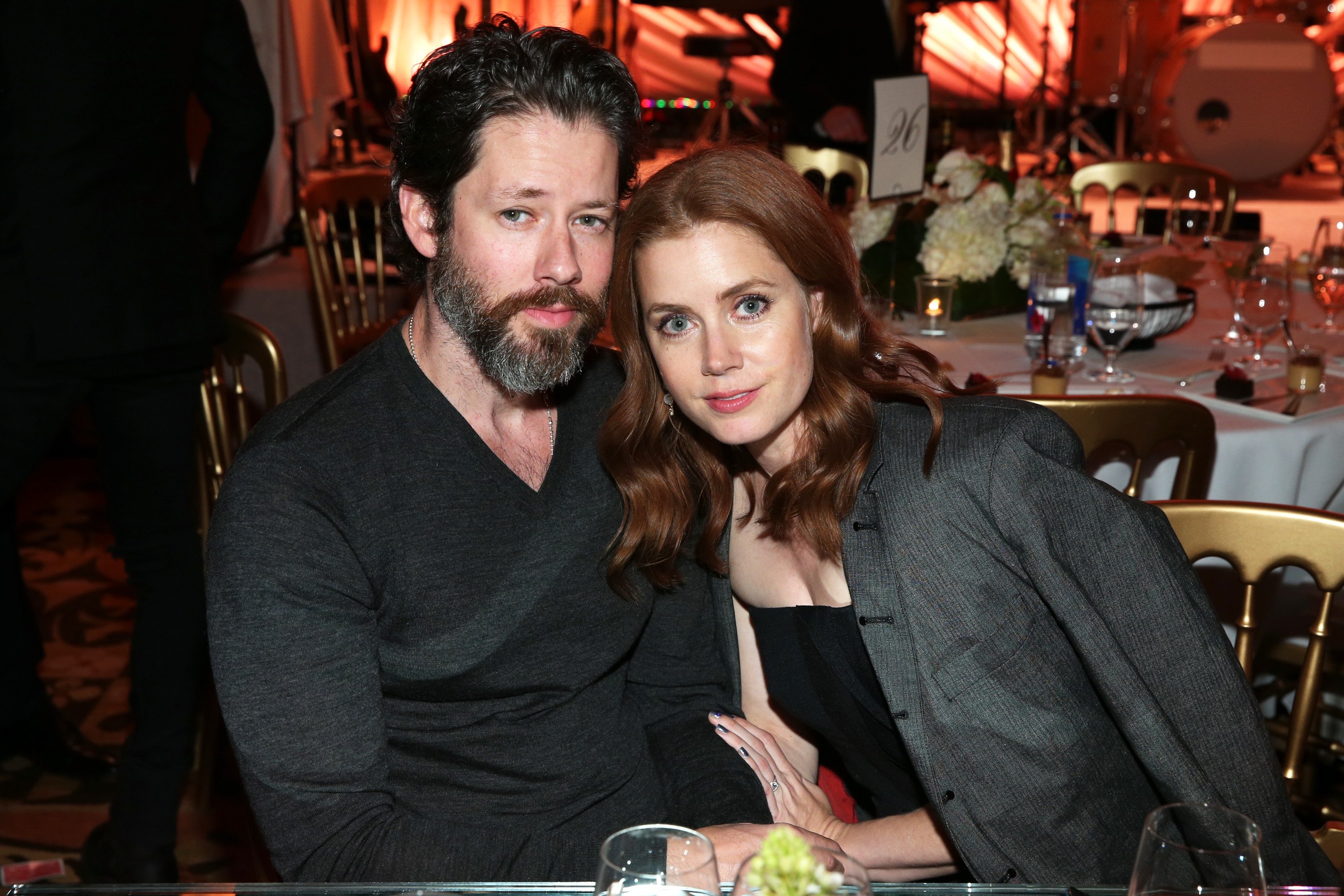 Amy Adams and Darren Le Gallo pictured at The Weinstein Company's Academy Awards Nominees Dinner, 2015, California. | Photo: Getty Images