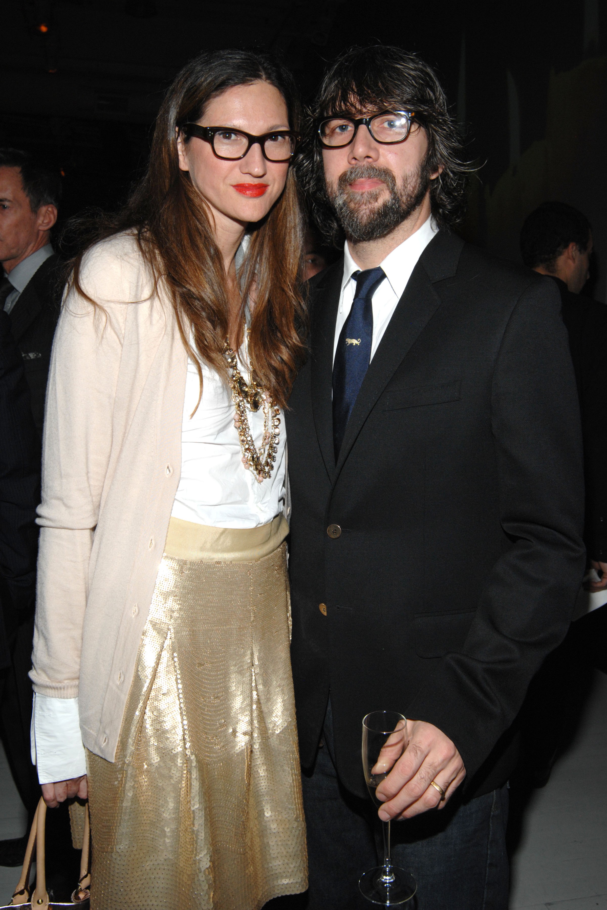 Jenna Lyons and Vincent Mazeau attend The 13th Annual ACRIA Holiday Dinner at The Urban Zen Center at The Stephan Weiss Studio on December 15, 2008 in New York City. | Source: Getty Images