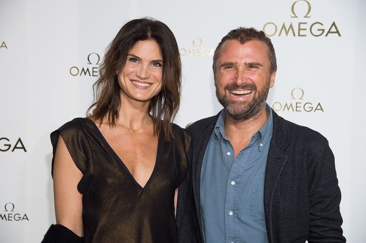 Alexandre Brasseur et Juliette Brasseur participent à la téléconférence Omega "Her Time" dans le cadre de la Semaine de la mode féminine printemps/été 2018 à Paris, France, le 29 septembre 2017. | Photo : Getty Images