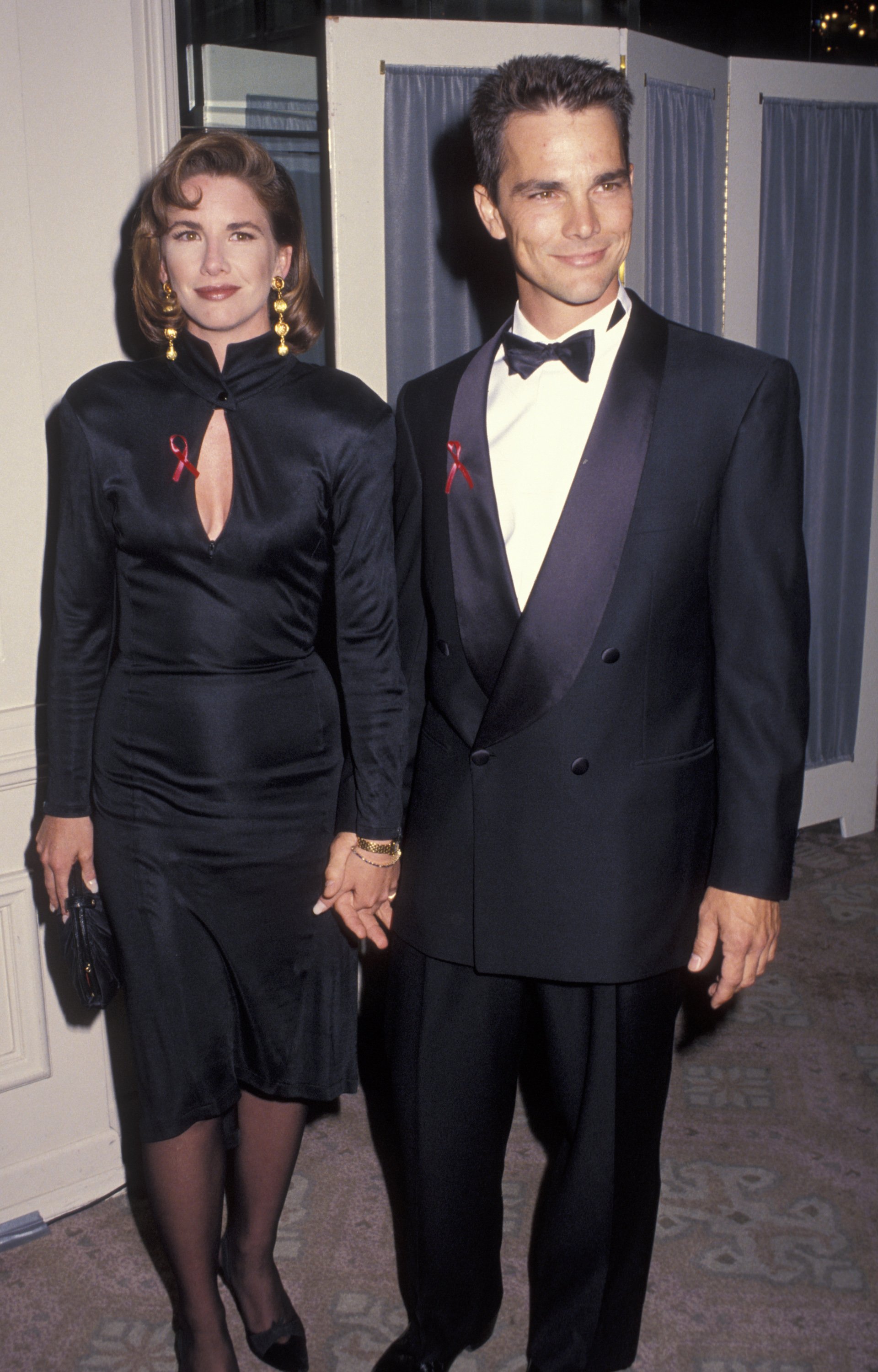 Bo Brinkman and Melissa Gilbert at the 22nd Annual Nostros Awards June 05, 1992 | Source: Getty Images