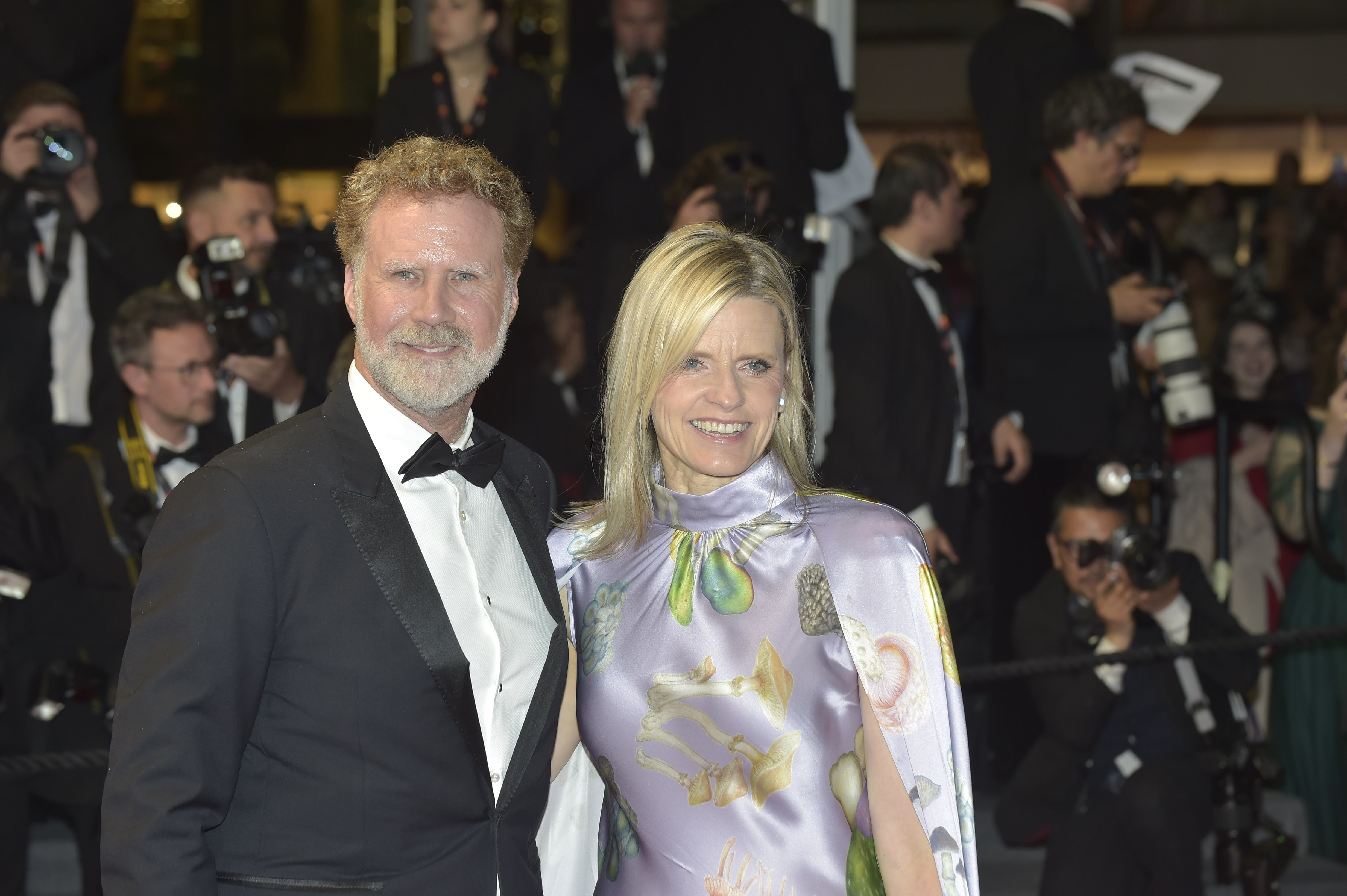 Will Ferrell and Viveca Paulin in France, in 2023. | Source: Getty Images
