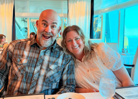 Matt and Angela Goodrich, from a post dated March 26, 2025 | Source: Facebook/sam.goodrich.2025