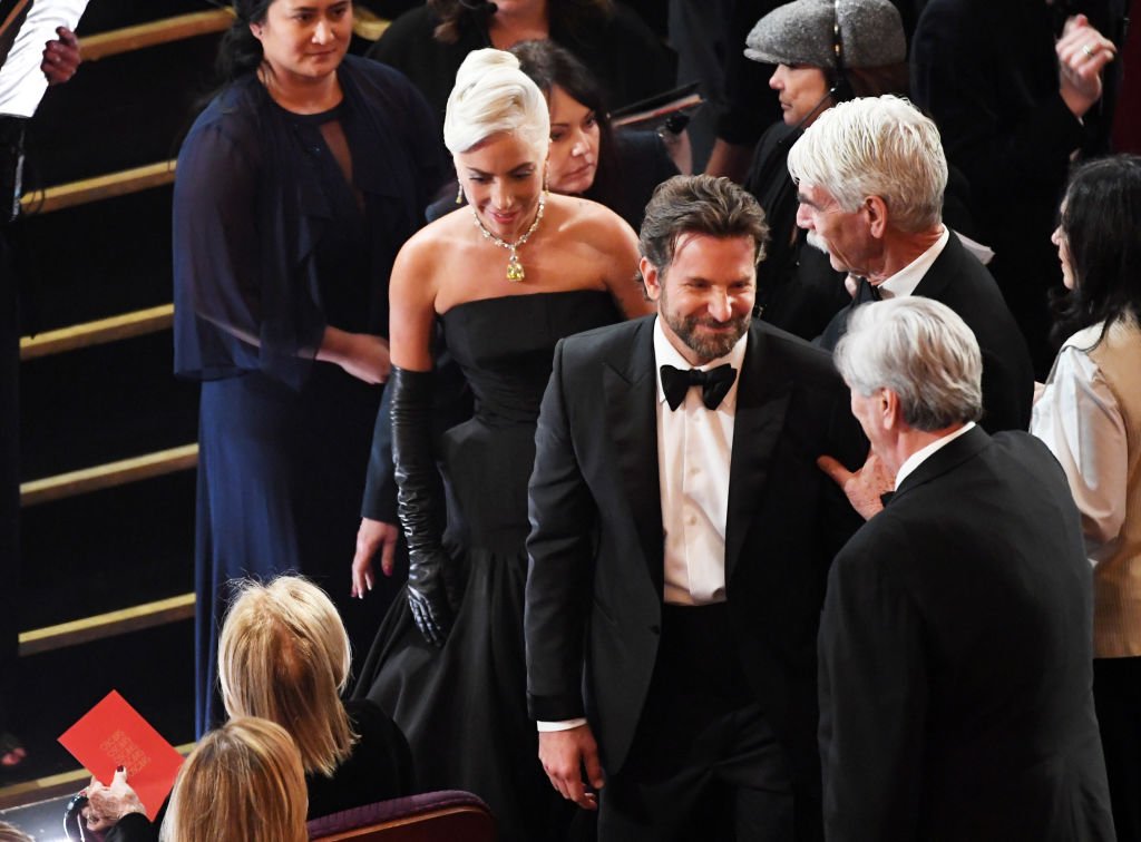 Lady Gaga, Bradley Cooper, and Sam Elliott attend the 91st Annual Academy Awards at Dolby Theatre in Hollywood, California | Photo: Getty Images