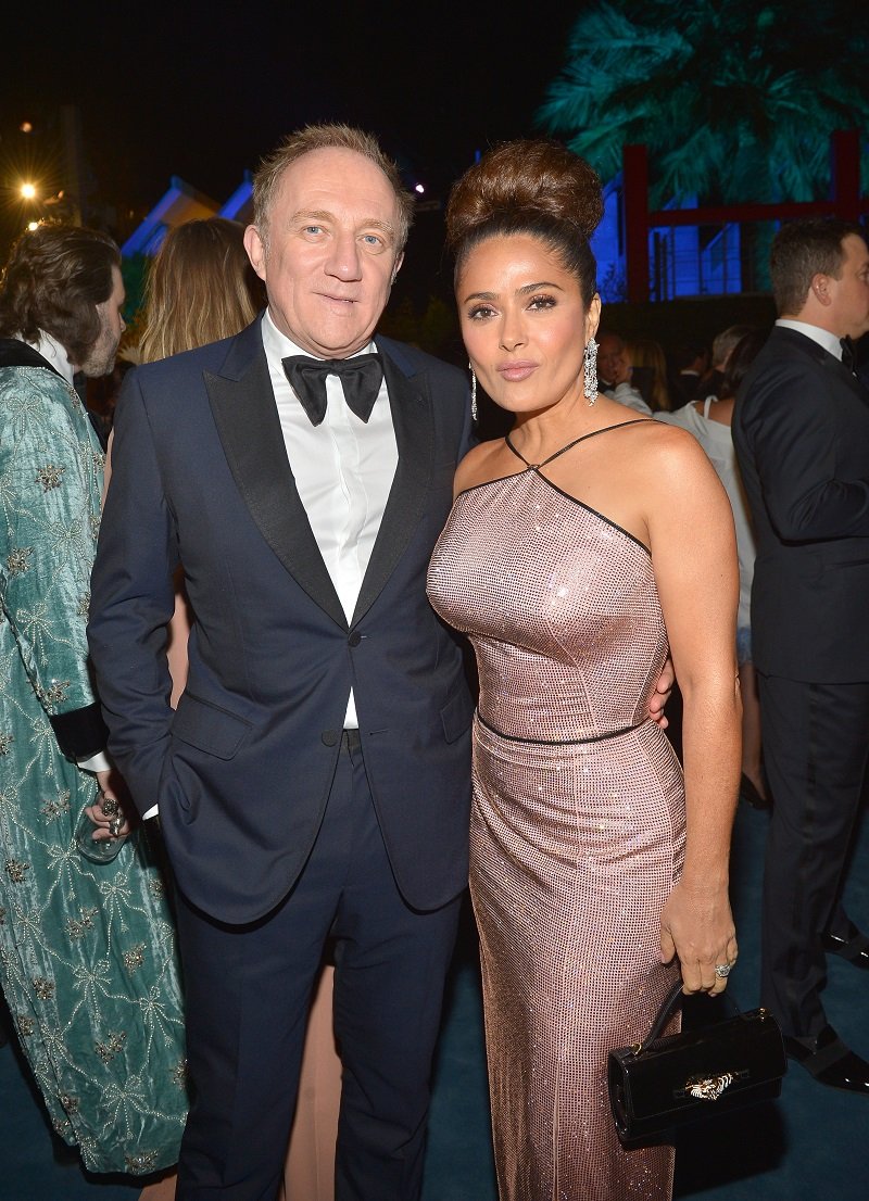 François-Henri Pinault and Salma Hayek on November 02, 2019 in Los Angeles, California | Photo: Getty Images