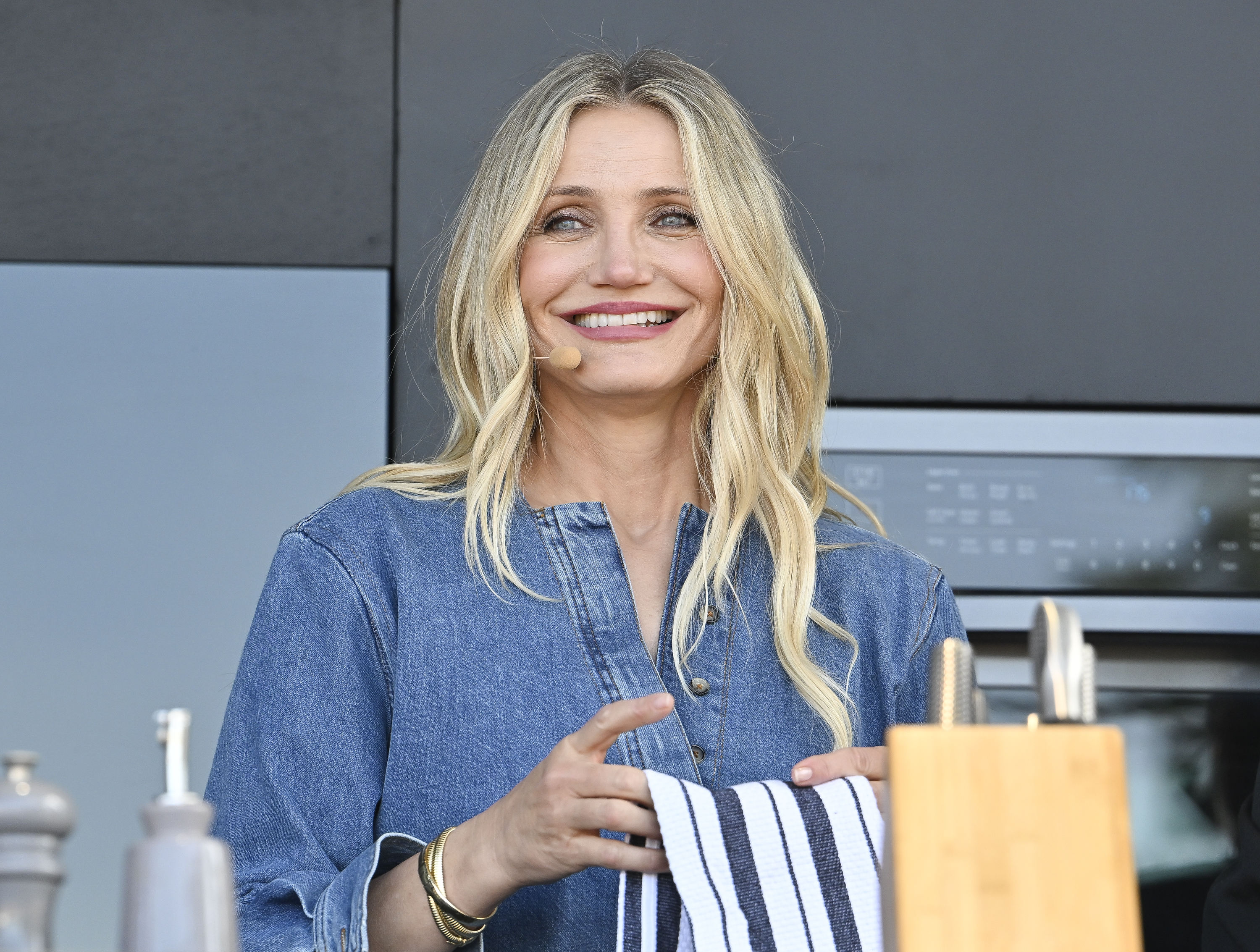 Cameron Diaz attends the Culinary Stage on Day 1 of BottleRock Napa Valley Expo in California on May 24, 2024. | Source: Getty Images