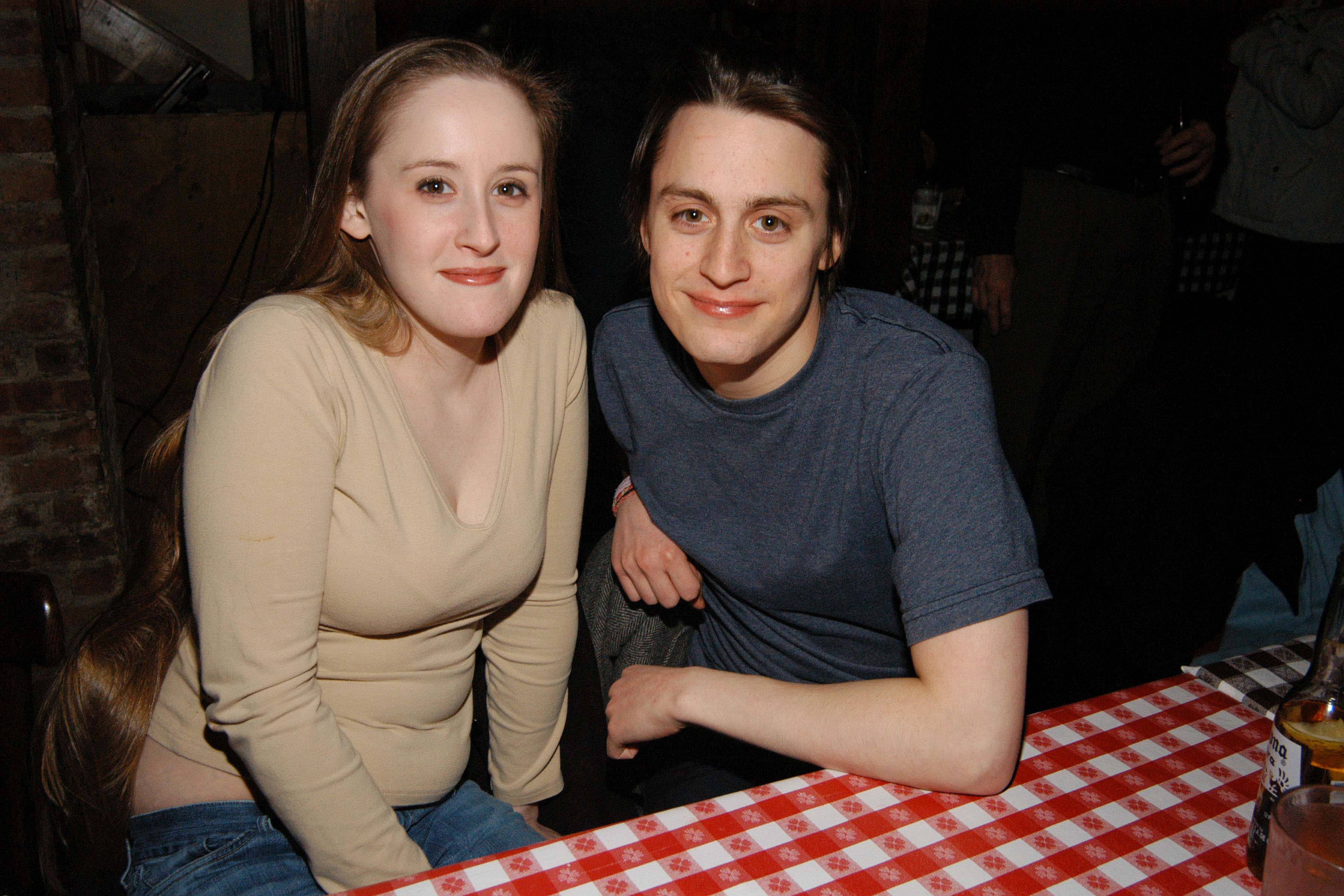 Quinn Culkin and Kieran Culkin attend OPENING NIGHT PARTY FOR Second Stage Theatre’s production of Theresa Rebeck’s THE SCENE on January 11, 2007 in New York City. | Source: Getty Images
