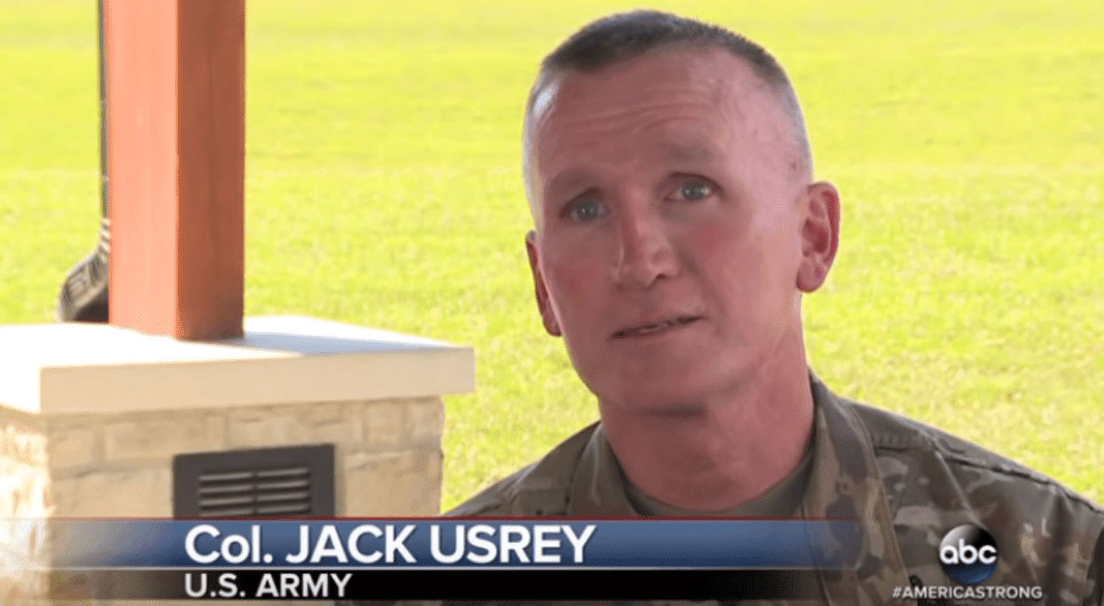 Col. Jack Ursey. | Source: YouTube/ABC News