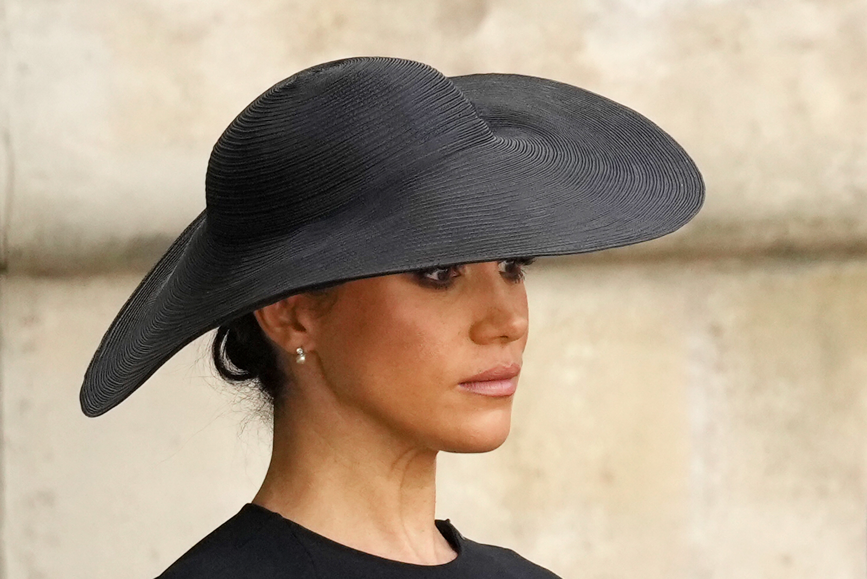 Meghan Markle during The State Funeral of Queen Elizabeth II on September 19, 2022 in London, England | Source: Getty Images