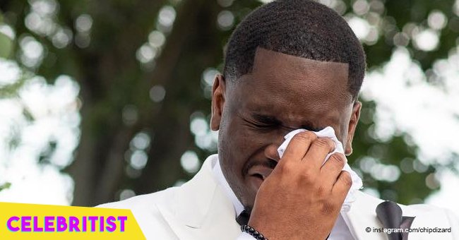 Groom bursts into happy tears after seeing bride walking down the aisle in viral photos