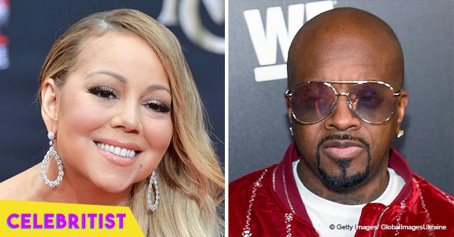 Mariah Carey stuns in tight, glittery dress while celebrating Jermaine Dupri's birthday