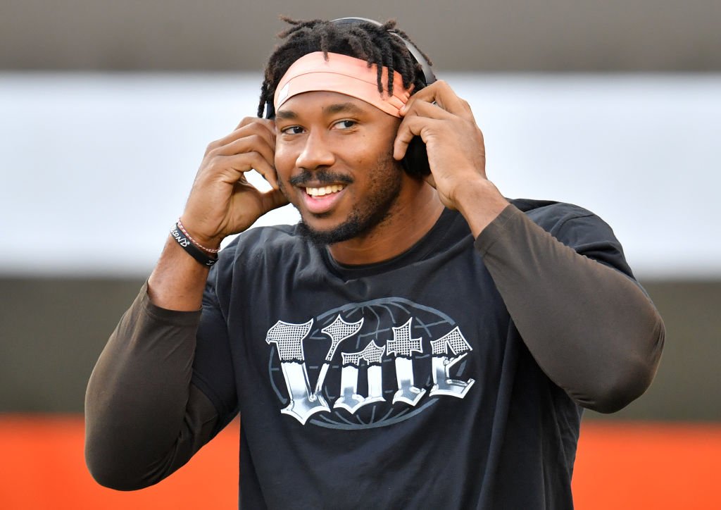 Myles Garrett #95 of the Cleveland Browns at FirstEnergy Stadium on September 17, 2020 | Photo: Getty Images