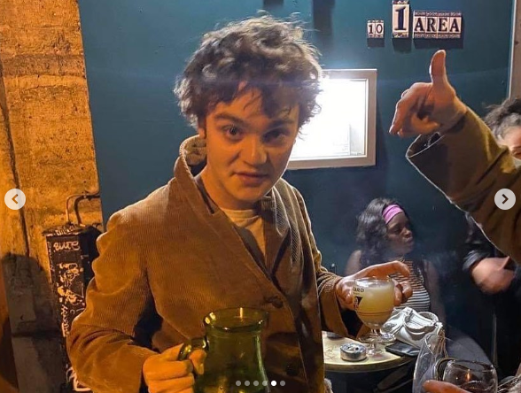 Jack Depp pictured while holding alcohol, dated October 2021 | Source: Instagram/lareaparis