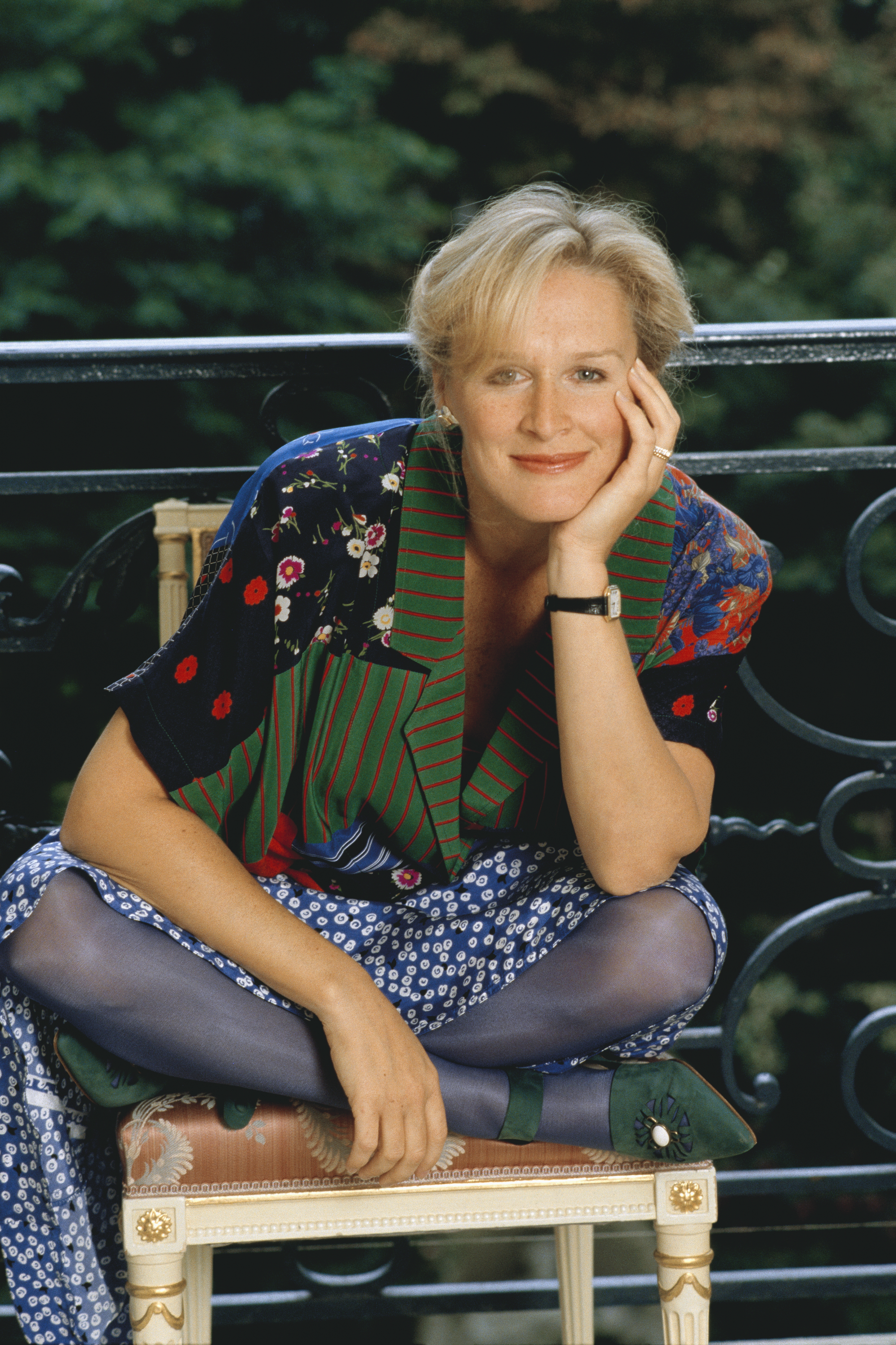 Glenn Close posing for a photo circa 1985 | Source: Getty Images
