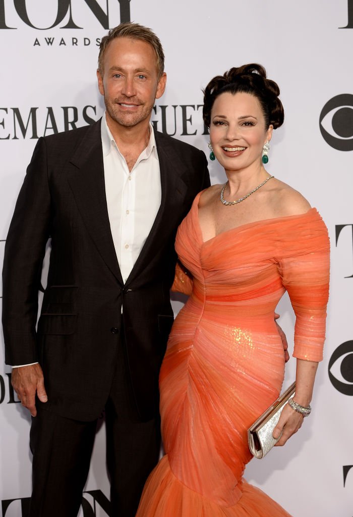 Peter Marc Jacobson and actress Fran Drescher attends the 68th Annual Tony Awards at Radio City Music Hall on June 8, 2014 in New York City. | Source: Getty Images 
