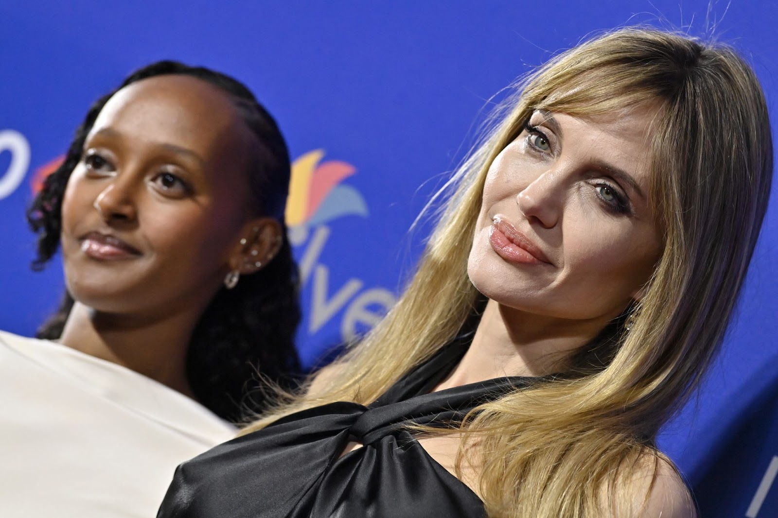 Zahara and Angelina Jolie at the 36th Annual Palm Springs International Film Festival Film Awards on January 3, 2025, in California. | Source: Getty Images