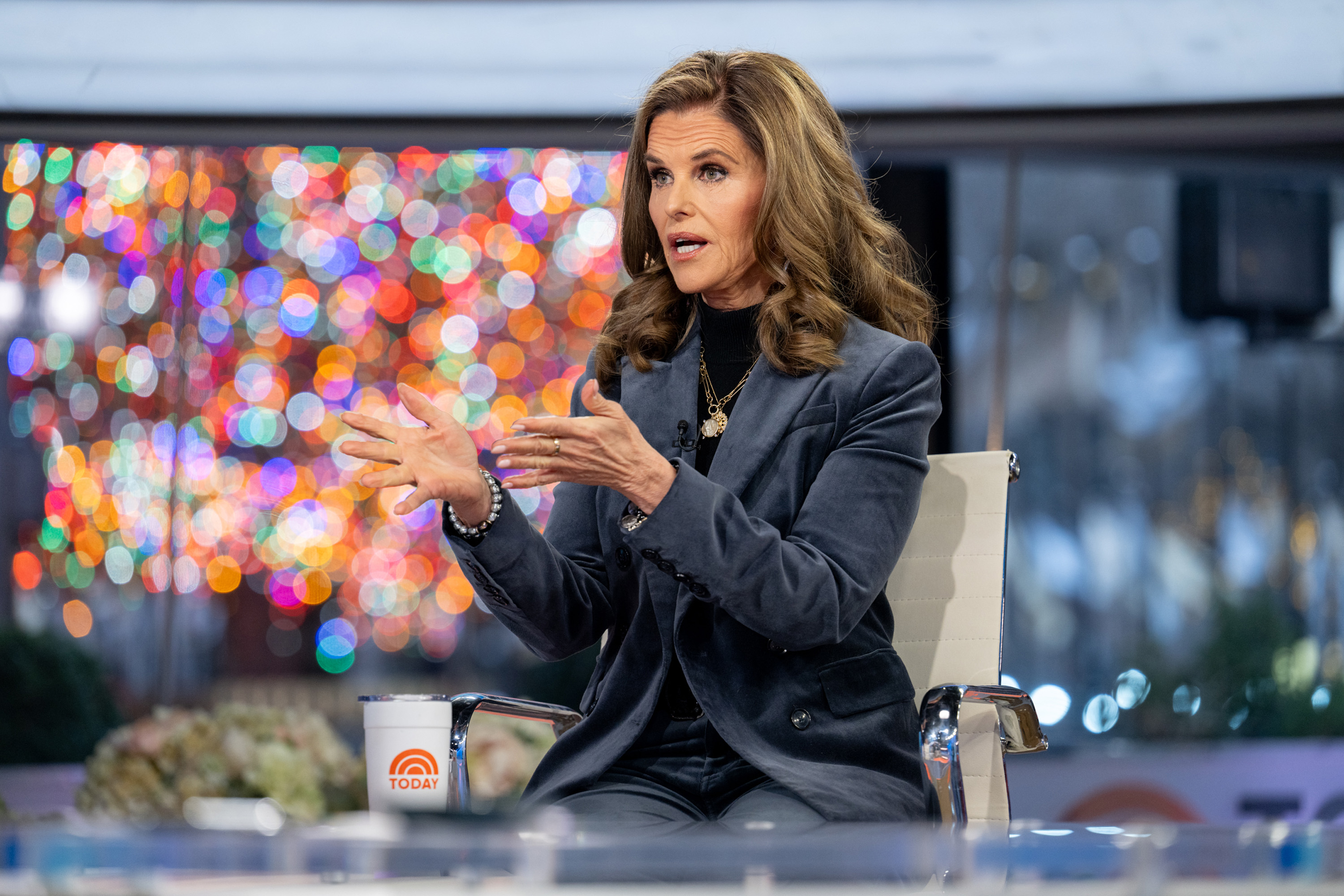 Maria Shriver appears on "Today" on January 10, 2025 | Source: Getty Images