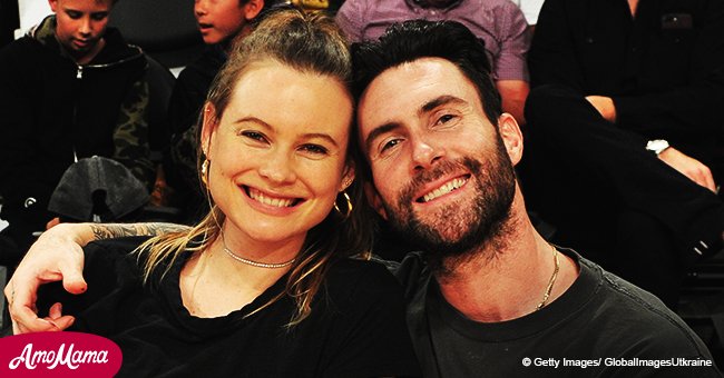  Adam Levine and Behati Prinsloo get romantic on new photos two months after welcoming 2nd baby