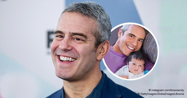 Andy Cohen’s new son makes magazine cover debut, dad jokes baby ‘overdelivered’ on the hair front