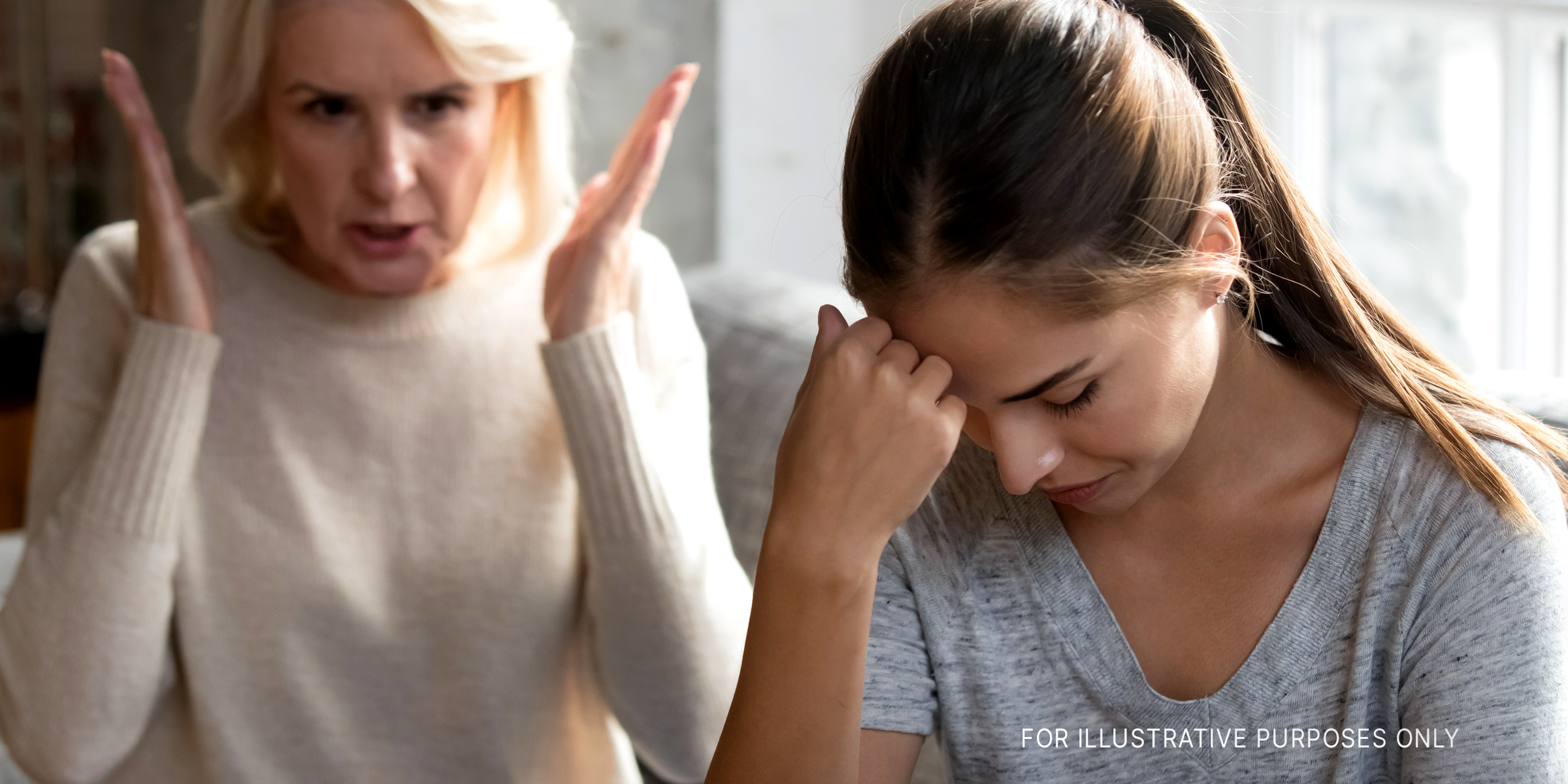 Woman confronts a younger girl | Source: Shutterstock