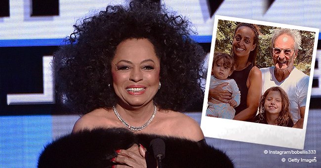 See Diana Ross Rarely Seen Ex Husband Pose With Their Daughter Chudney Two Grandkids