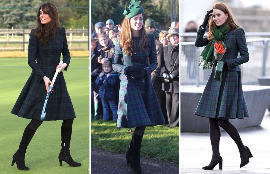 Kate Middleton ha utilizado el mismo vestido en varias ocasiones. | Fotos: Getty 