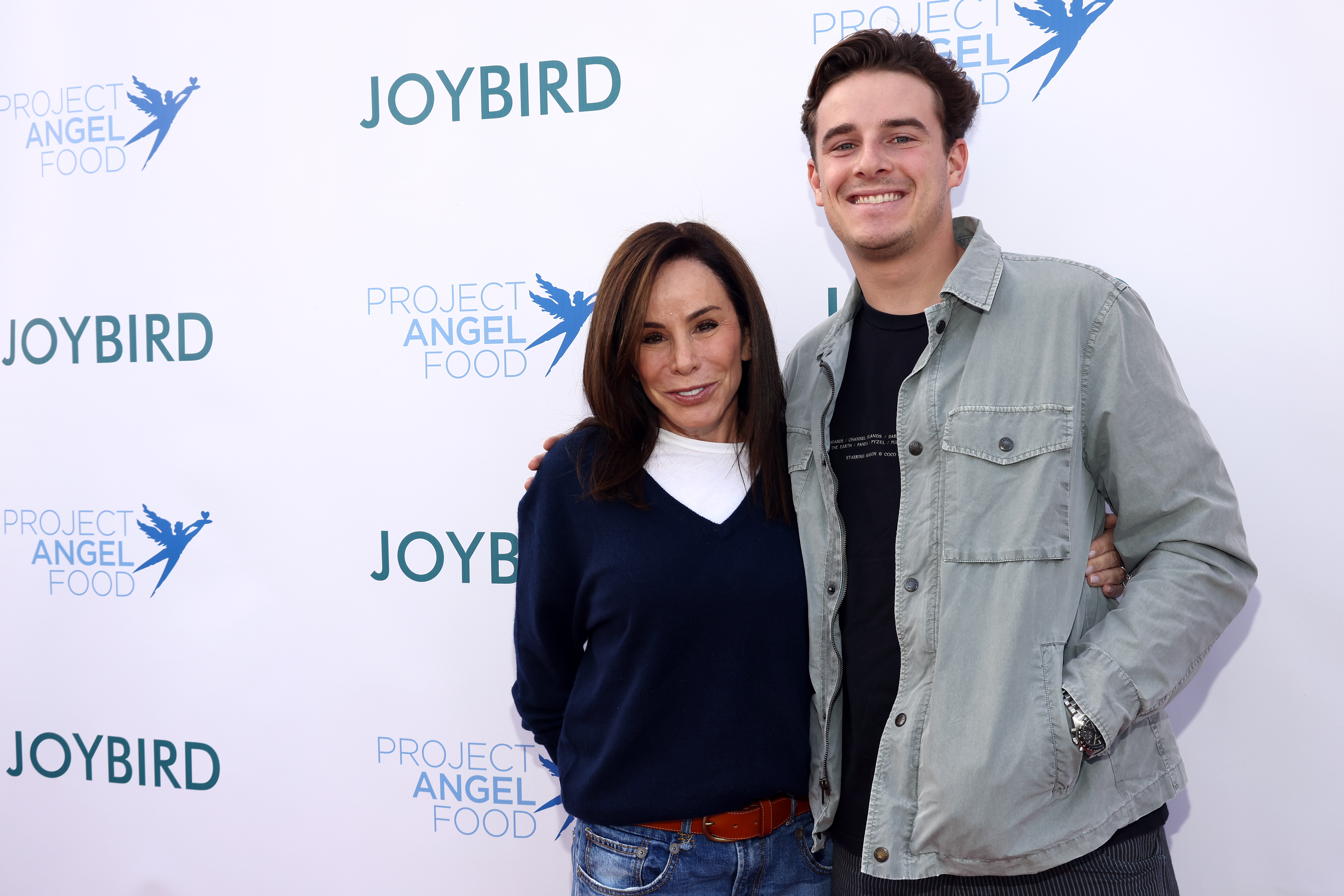 Melissa Rivers and Cooper Endicott attend Thanksgiving at Project Angel Food on November 23, 2023, in Los Angeles, California | Source: Getty Images