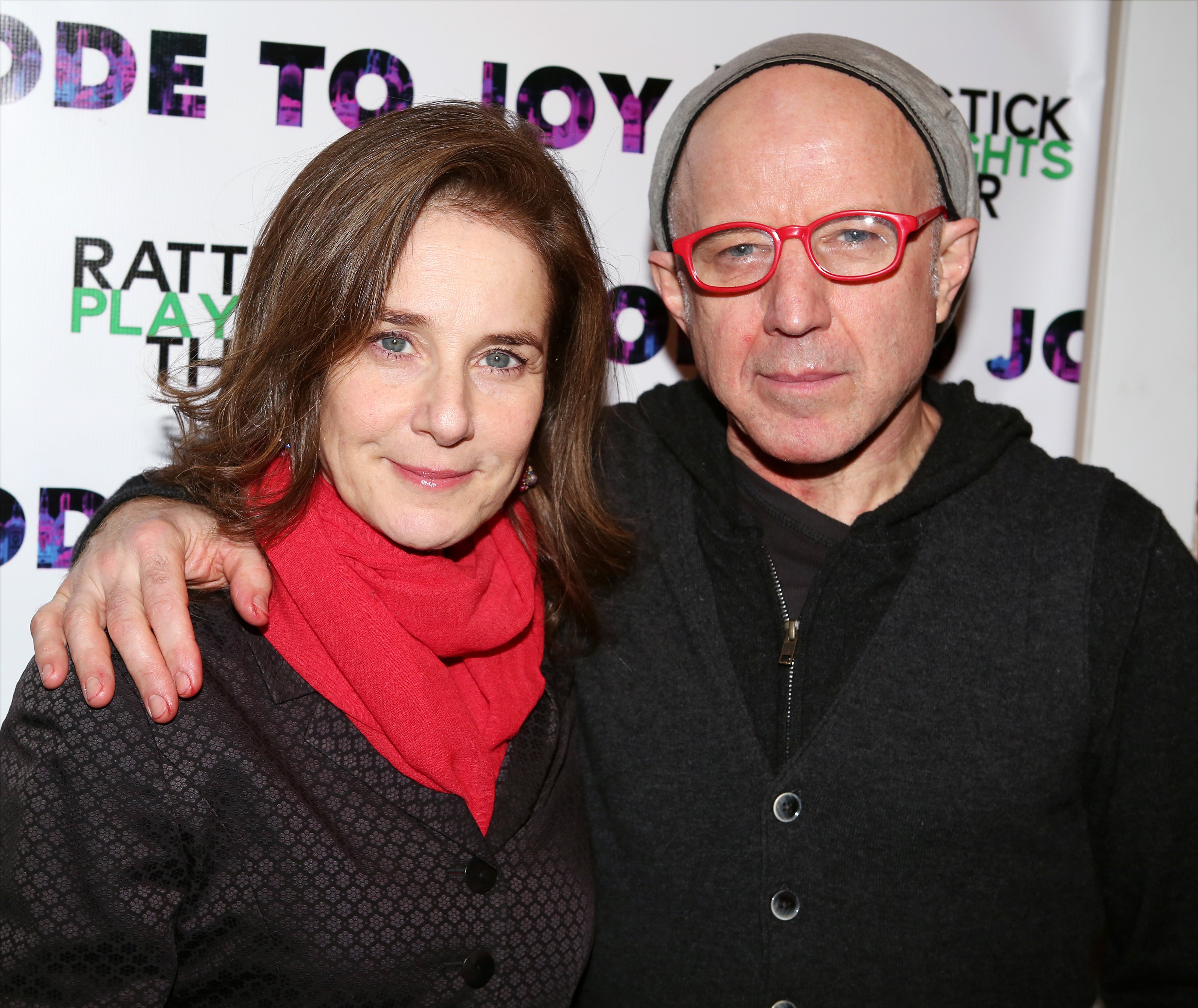 Debra Winger and Arliss Howard at the opening night of "Ode To Joy" on February 27, 2014, in New York | Source: Getty Images