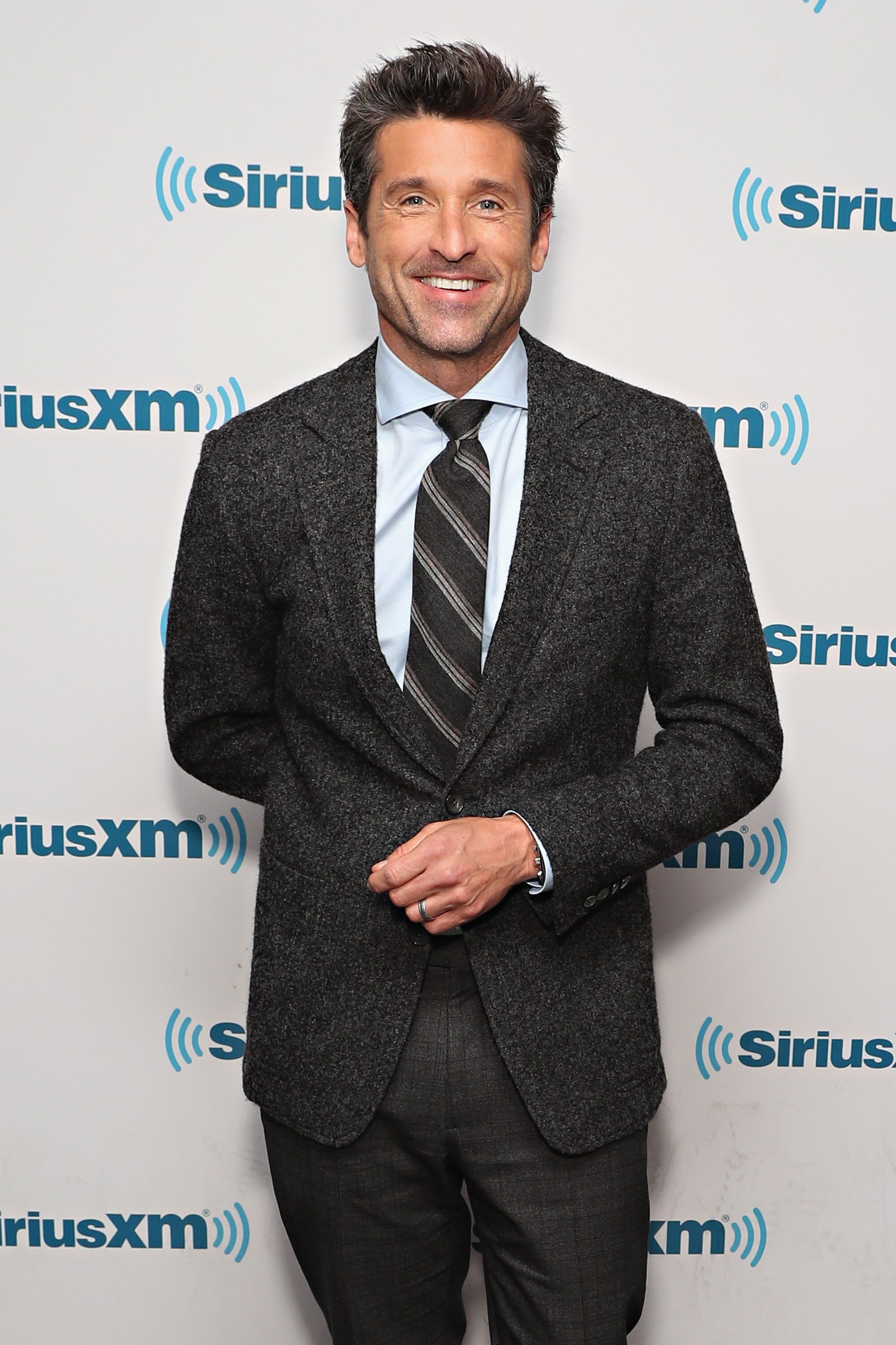 Patrick Dempsey visits the SiriusXM Studios. | Source: Getty Images