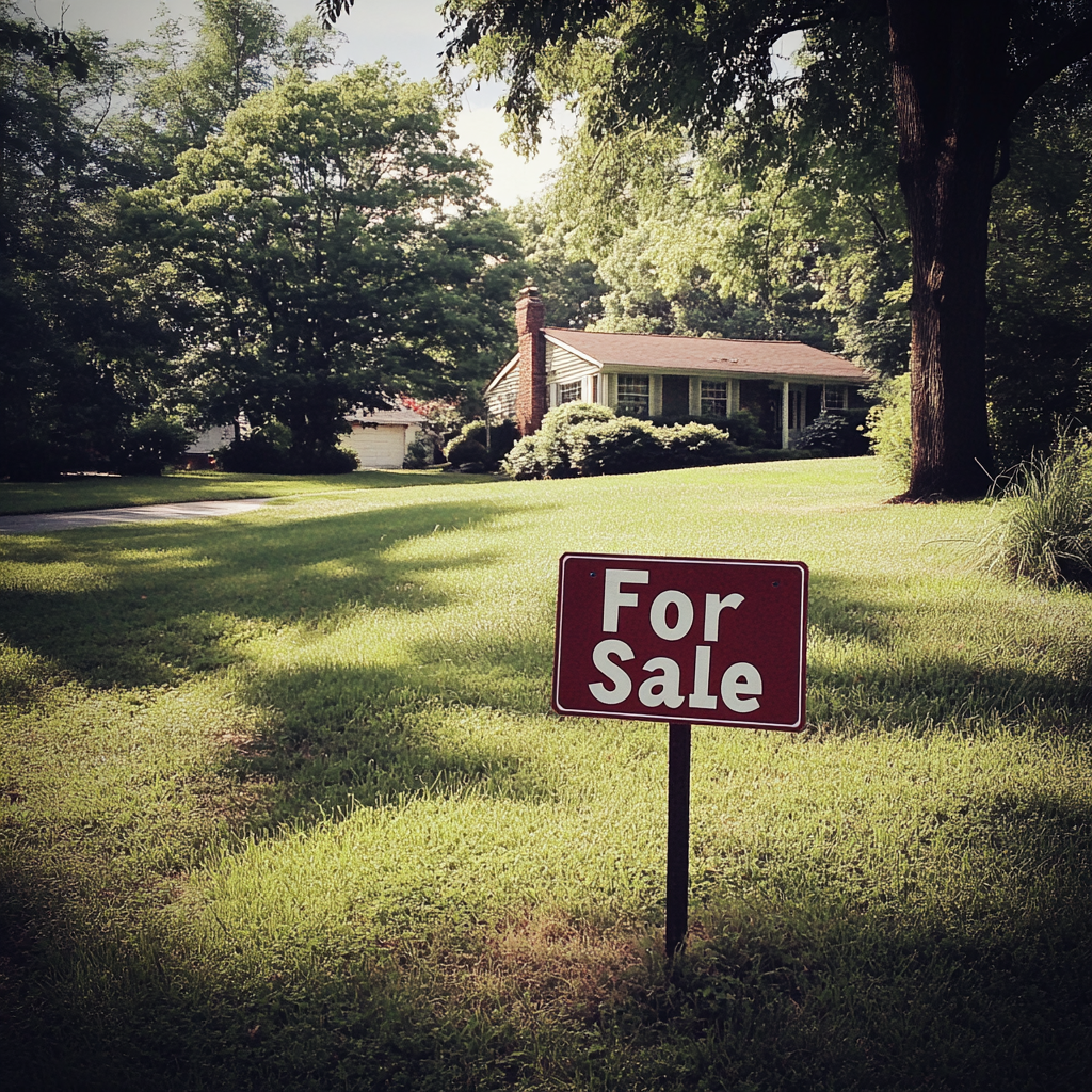 A For Sale sign | Source: Midjourney