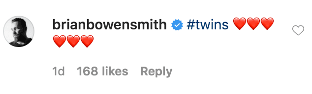 Brian Bowen Smith commented on a black and white portrait of Vanessa Bryant and her daughter Natalia Bryant | Source: Instagram.com/nataliabryant