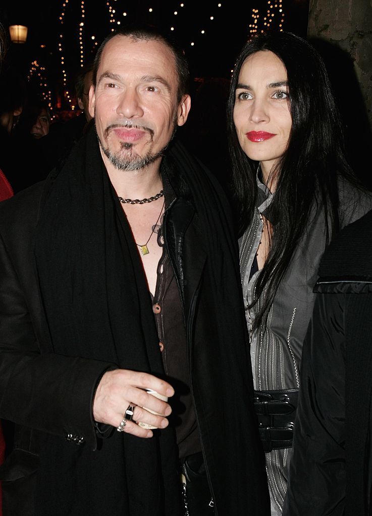 orent Pagny et sa compagne Azucena. l Source : Getty Images orent Pagny et sa compagne Azucena. l Source : Getty Images