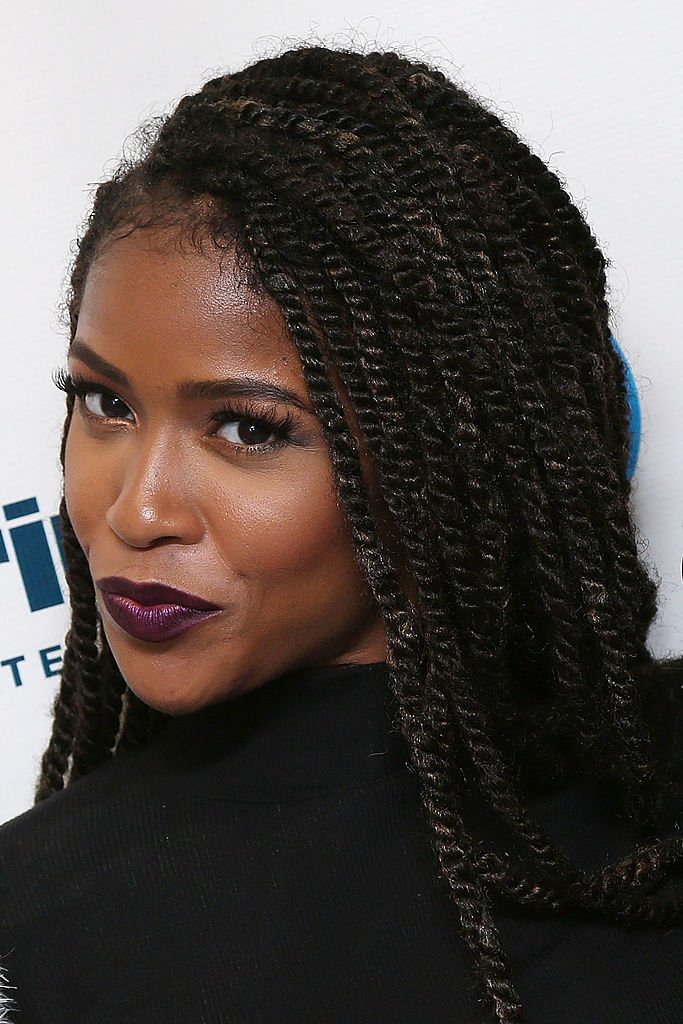 Simone Battle of G.R.L. visits the SiriusXM Studios on April 2, 2014. | Photo: Getty Images