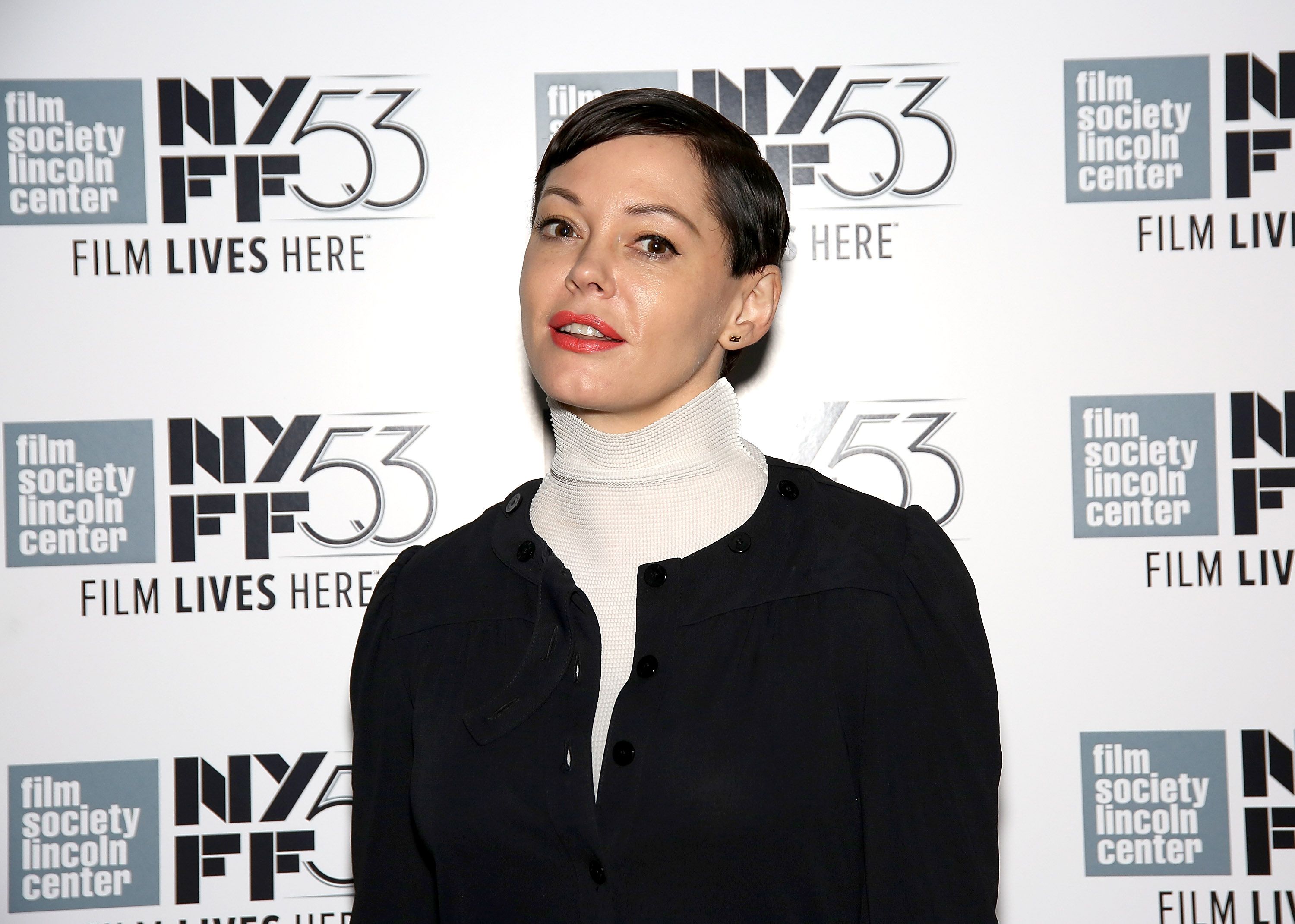 Rose McGowan at the 53rd New York Film Festival "NYFF Live" on October 4, 2015, in New York City | Photo: Paul Zimmerman/Getty Images