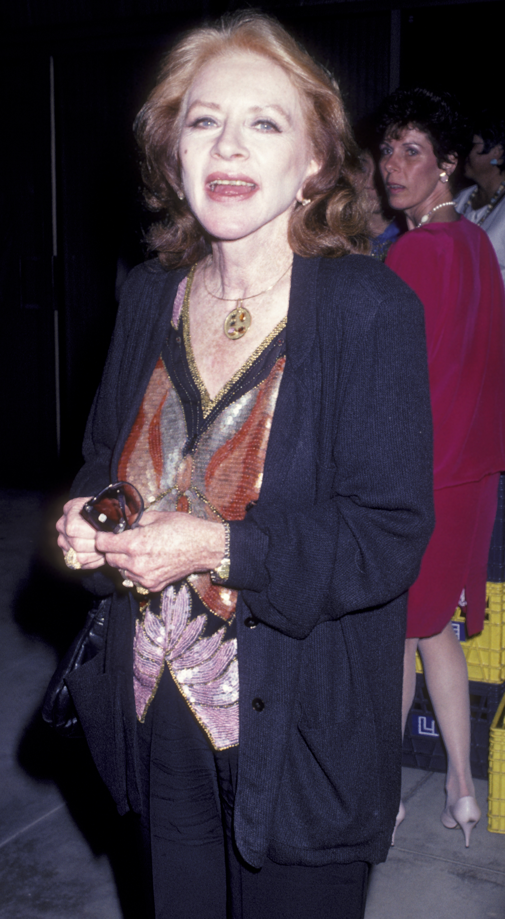 Amanda Blake attends the screening of "Samaritan" at the Academy Theater on May 1, 1986, in Beverly Hills, California. | Source: Getty Images