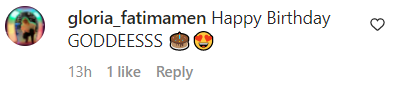 A fan's comment on Glenn Close's March 18, 2023, Instagram update in Bozeman, Montana | Source: Instagram/glennclose